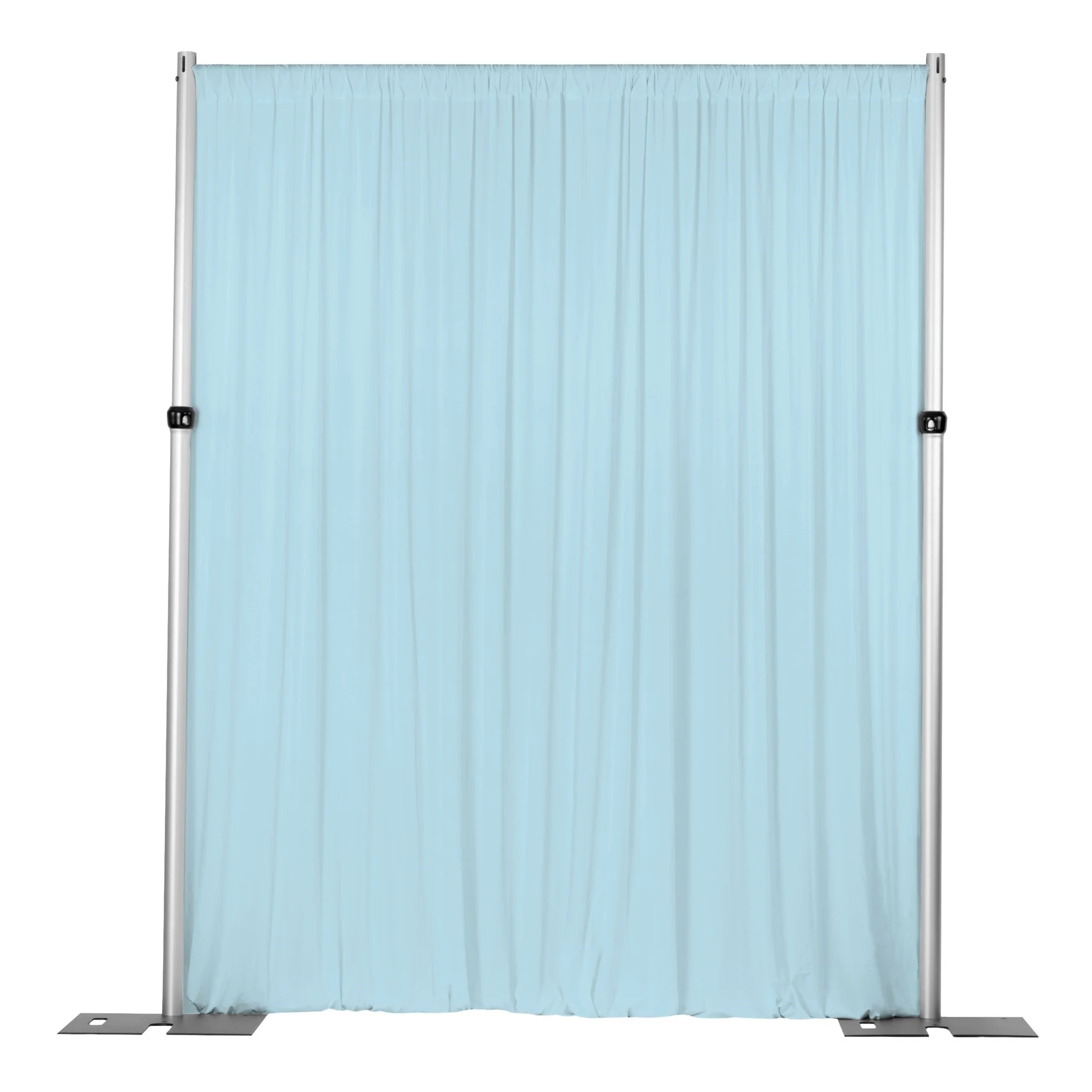 Spandex 4-way Stretch Backdrop Drape Curtain 16ft H x 60" W - Baby Blue - Image 3