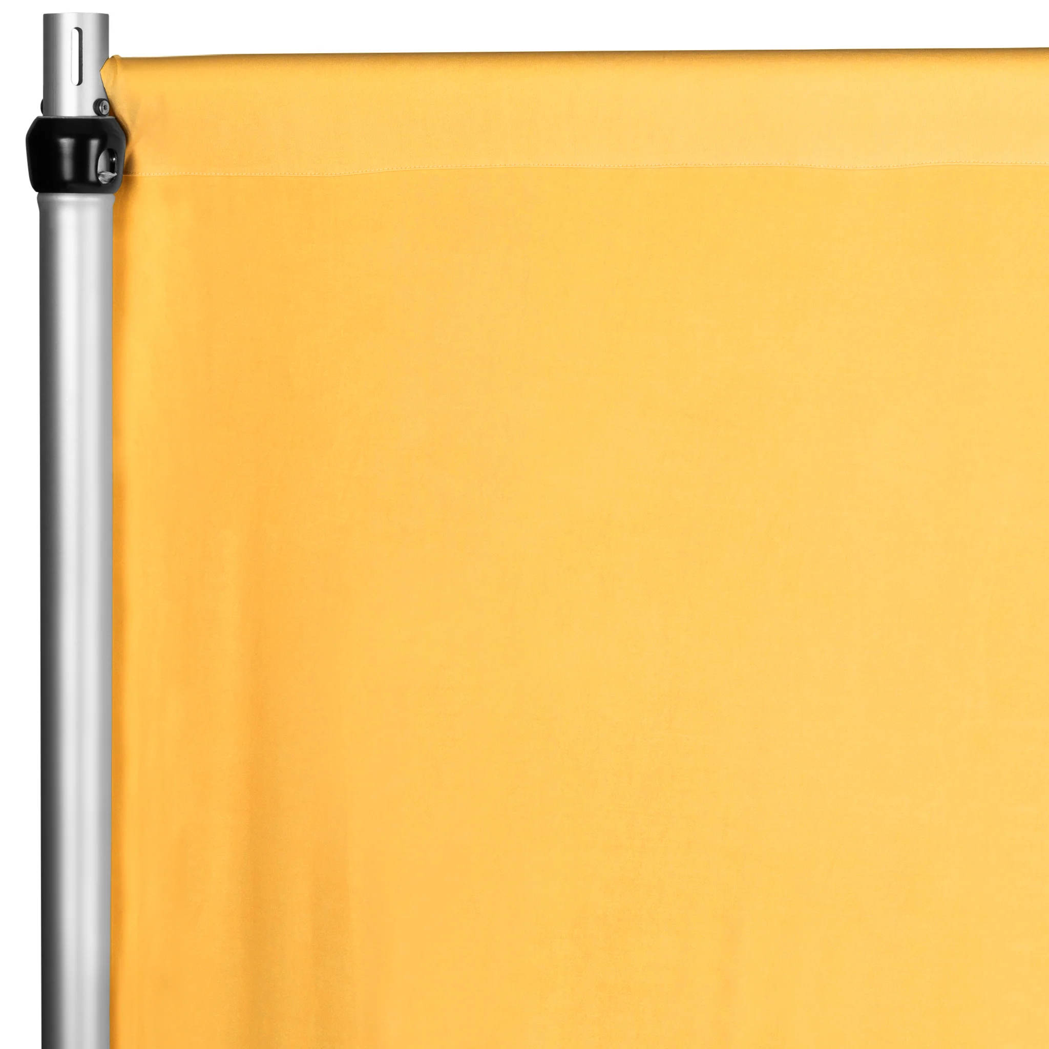 Spandex 4-way Stretch Backdrop Drape Curtain 16ft H x 60" W - Canary Yellow - Image 2