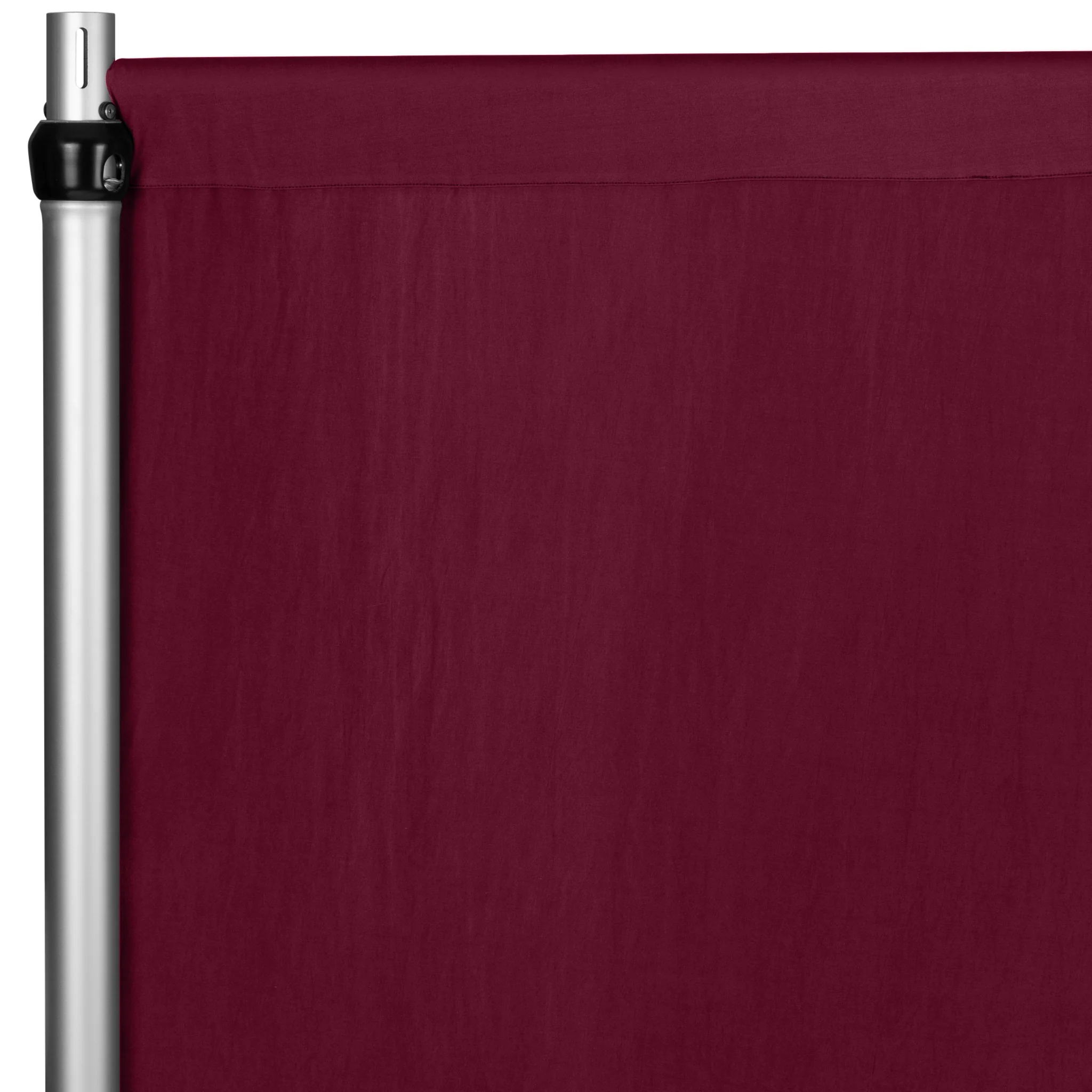 Spandex 4-way Stretch Backdrop Drape Curtain 18ft H x 60" W - Burgundy - Image 2