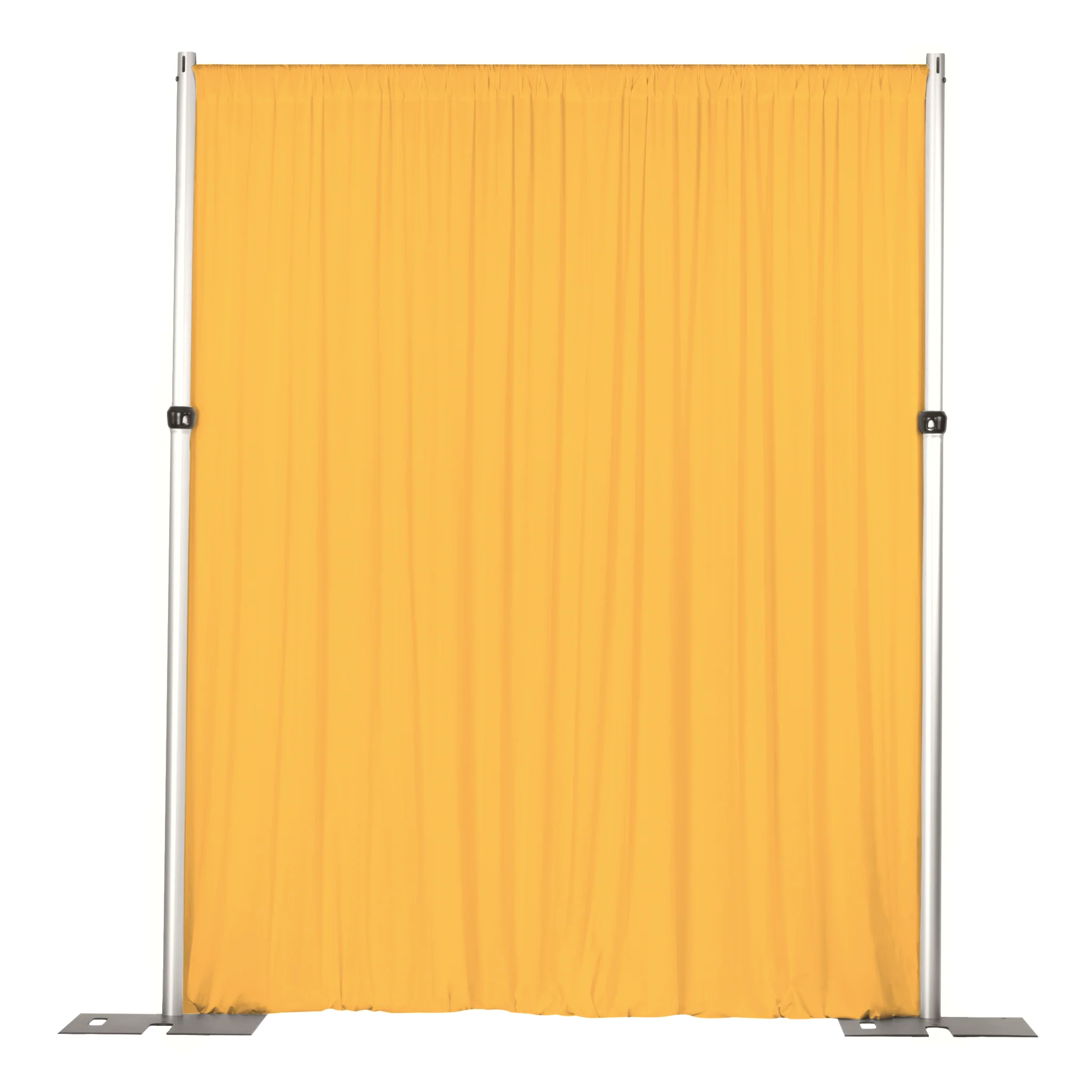 Spandex 4-way Stretch Backdrop Drape Curtain 18ft H x 60" W - Canary Yellow - Image 3