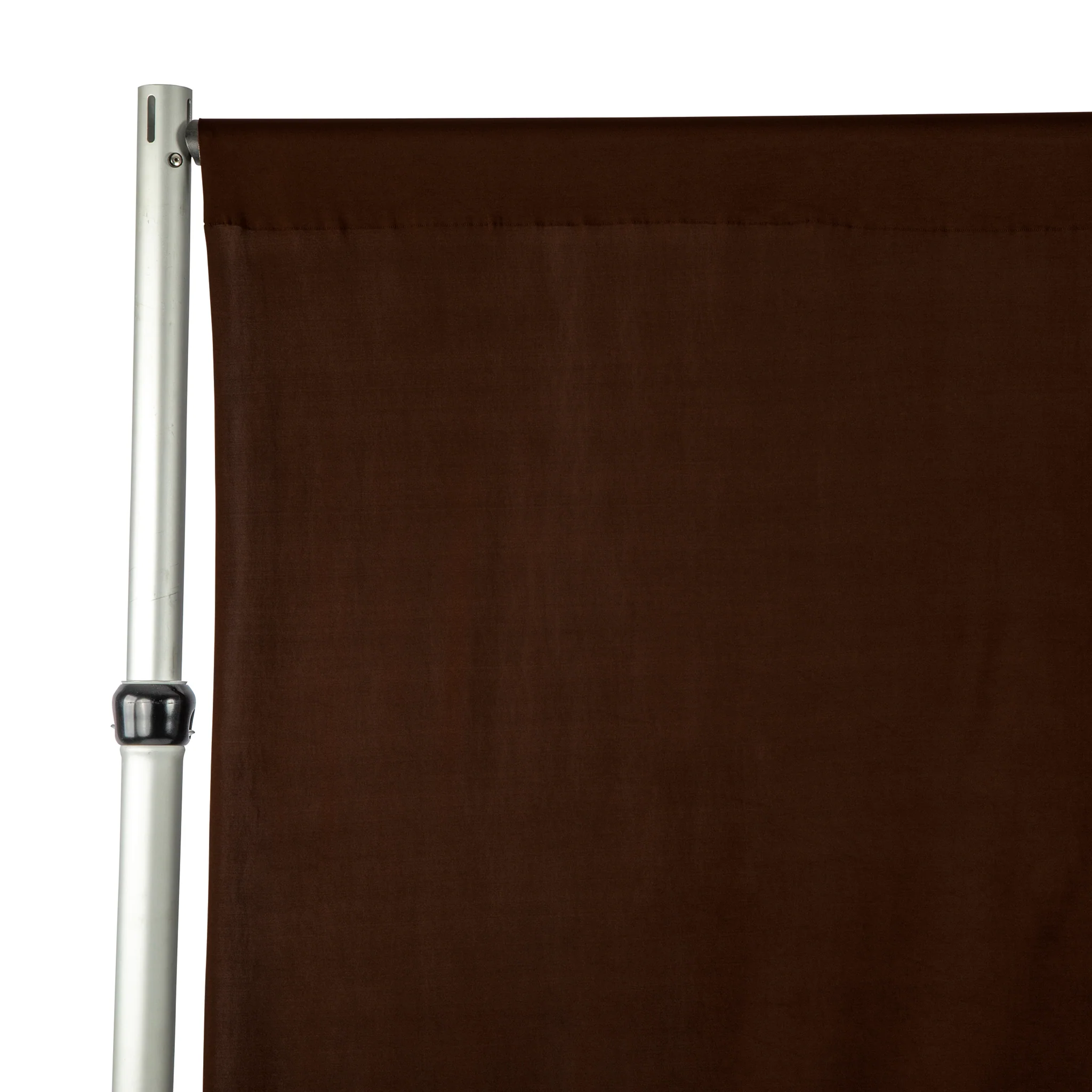 Spandex 4-way Stretch Backdrop Drape Curtain 18ft H x 60" W - Chocolate - Image 3