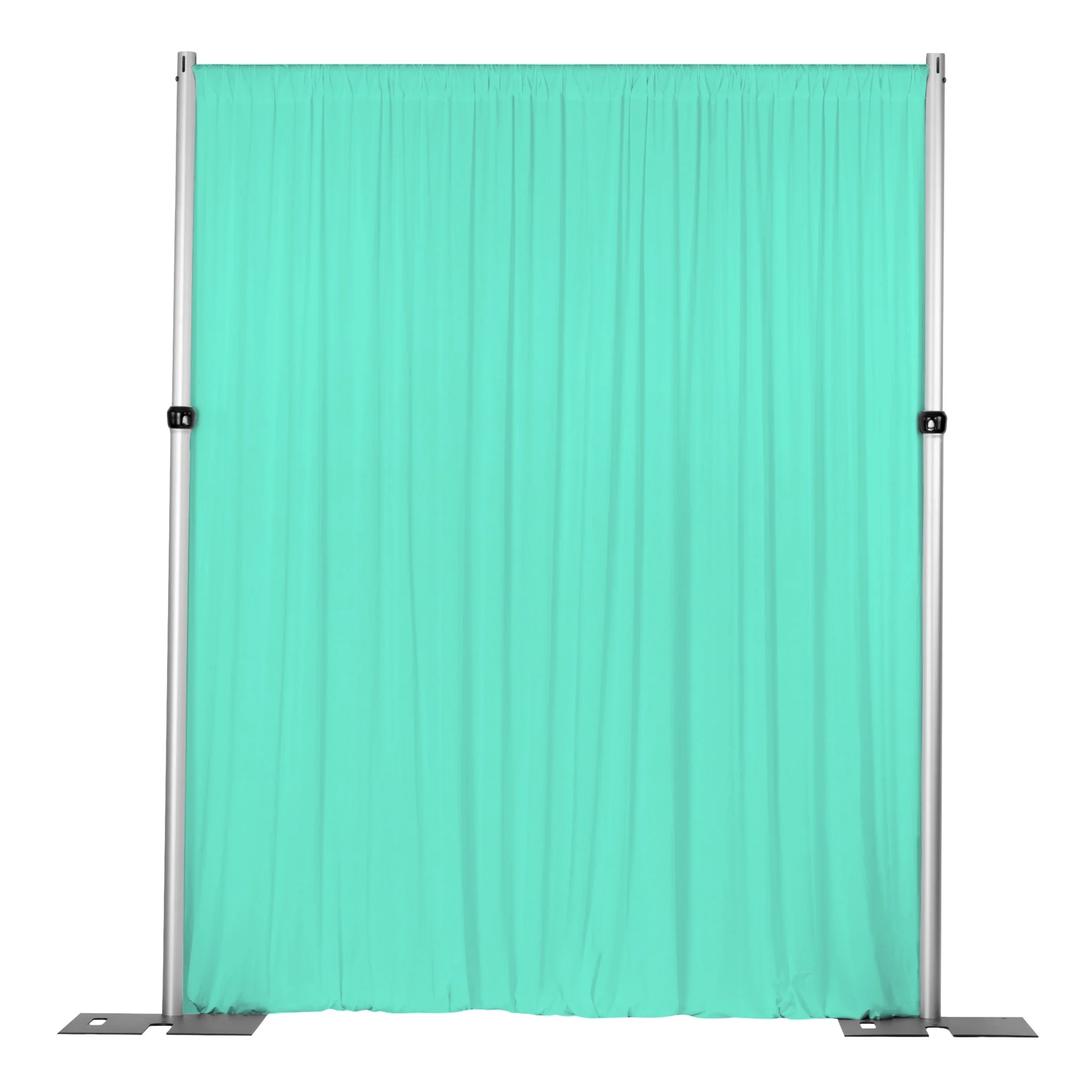 Spandex 4-way Stretch Backdrop Drape Curtain 18ft H x 60" W - Turquoise