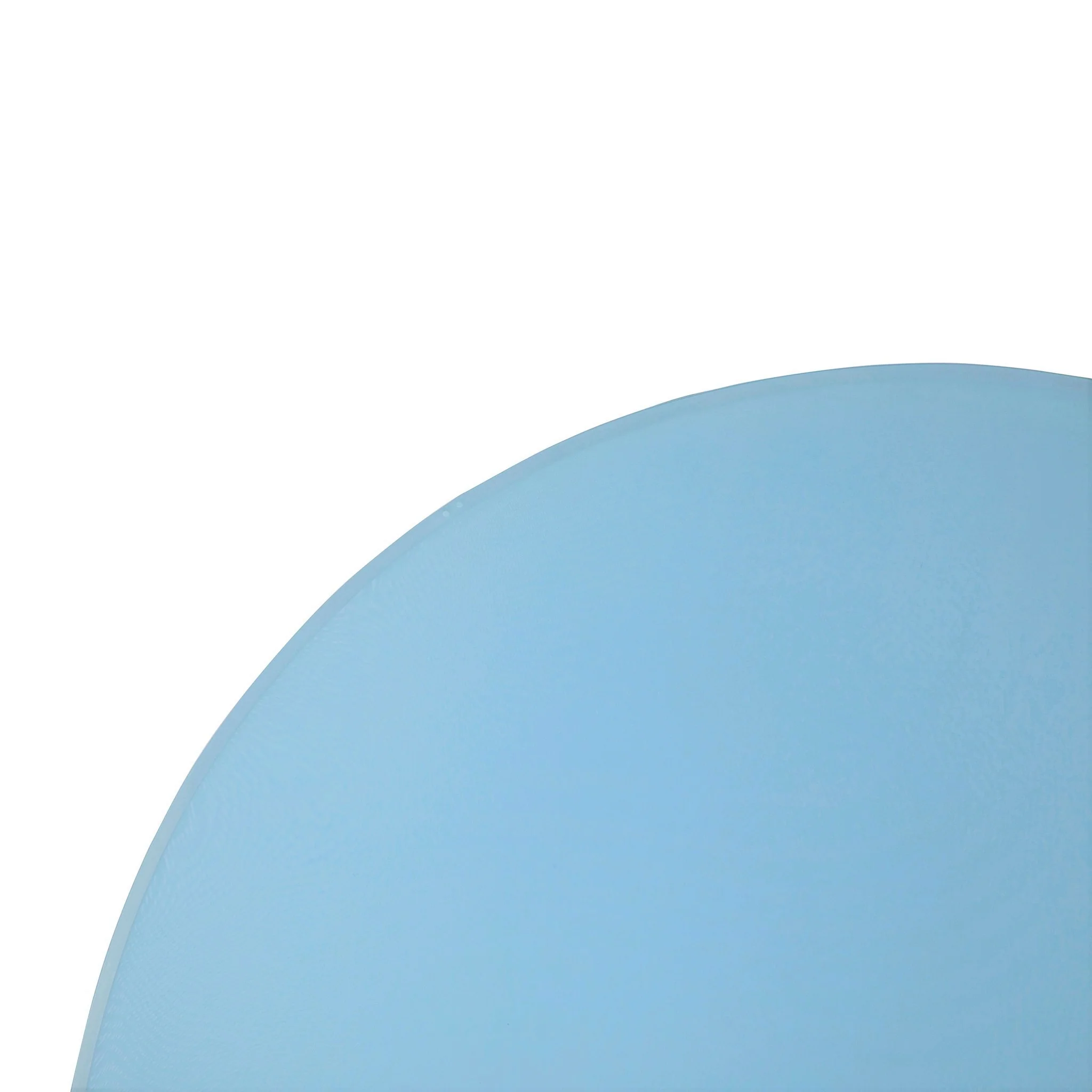 Spandex Arch Cover for Round 7.5 ft Wedding Arch Stand  - Baby Blue - Image 3