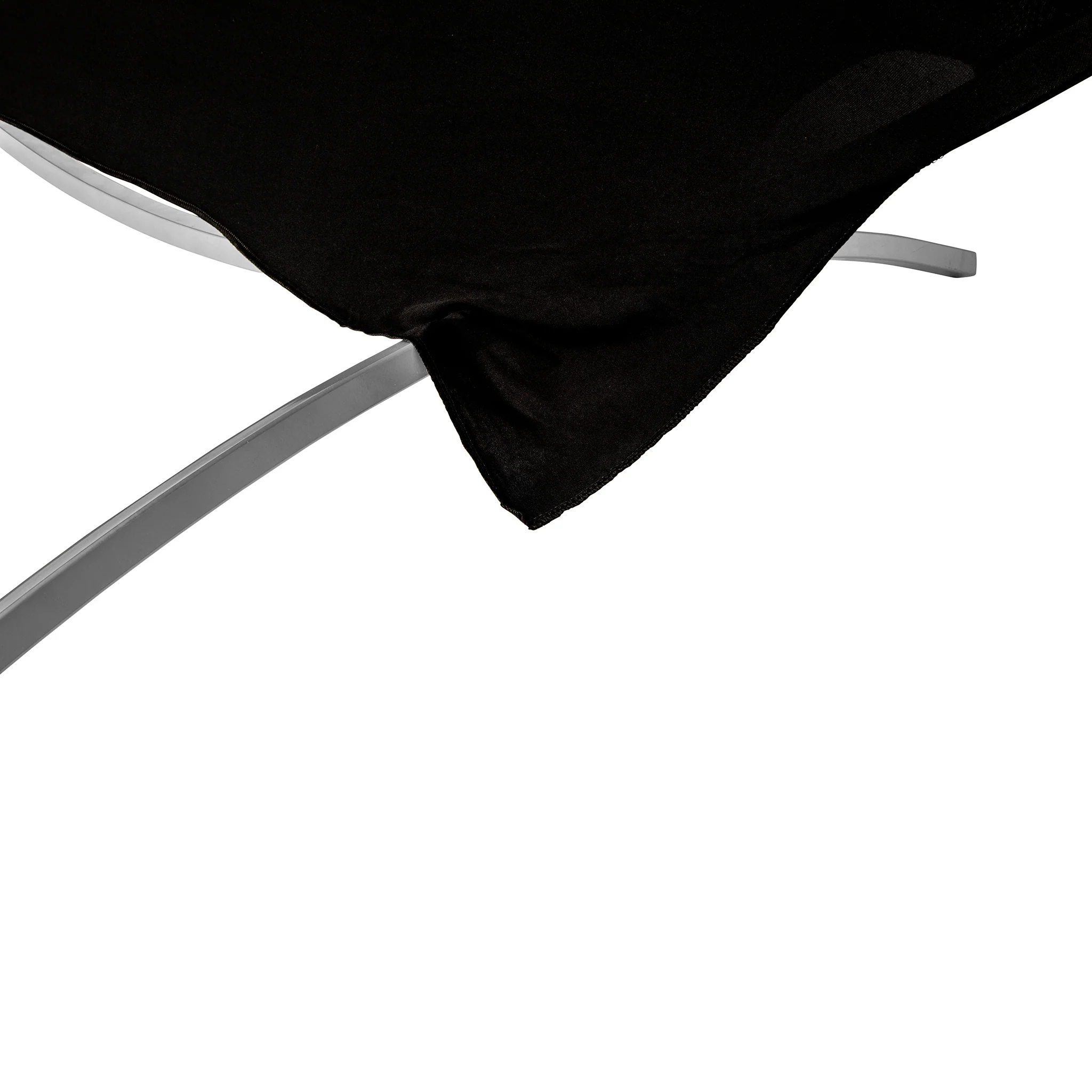 Spandex Arch Cover for Round 7.5 ft Wedding Arch Stand  - Black - Image 6