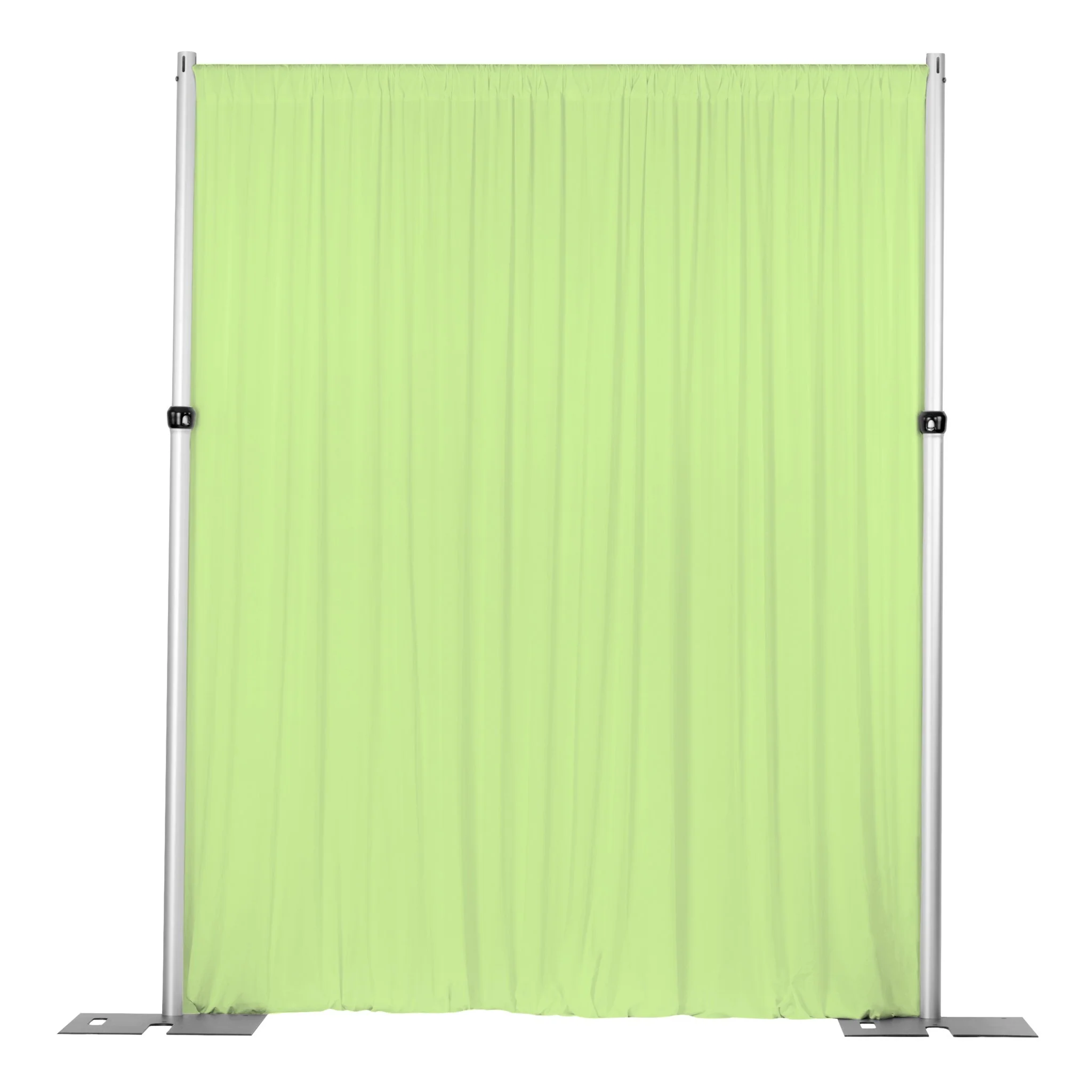Spandex 4-way Stretch Backdrop Drape Curtain 10ft H x 60" W - Mint Green - Image 5
