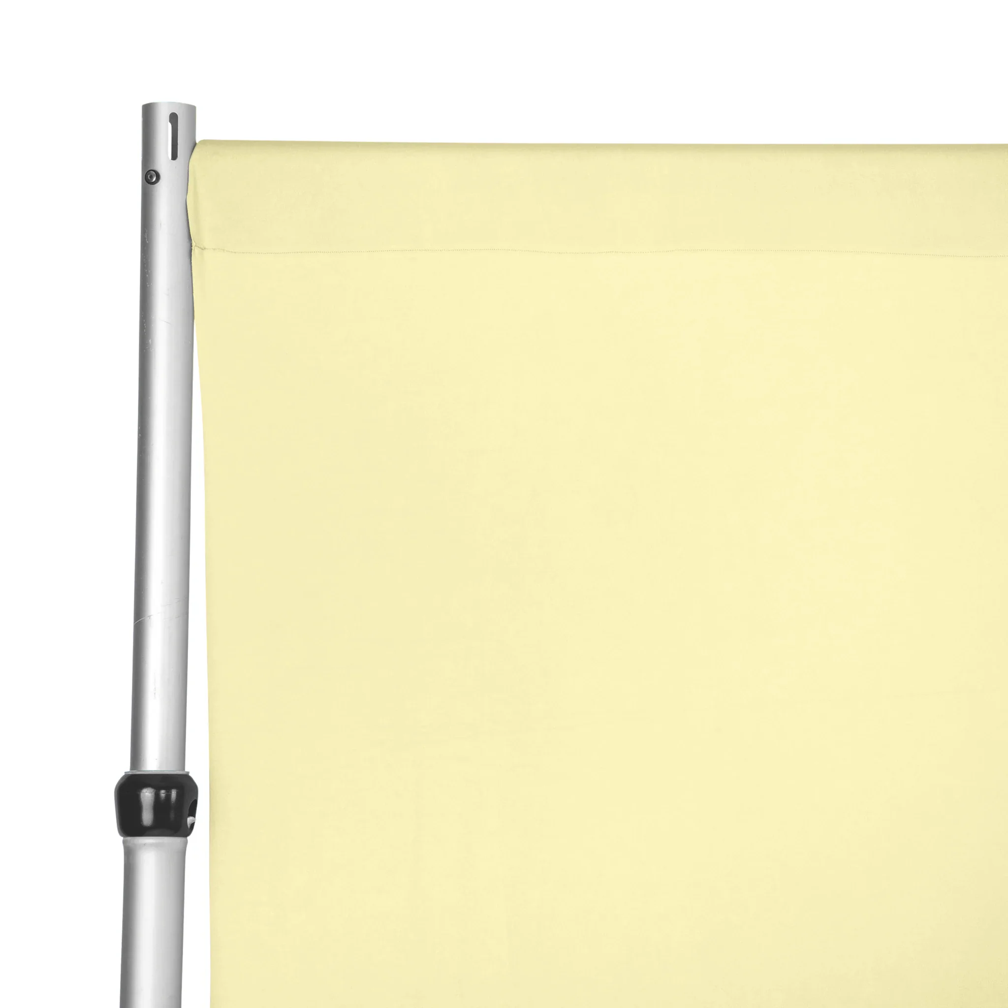 Spandex 4-way Stretch Backdrop Drape Curtain 10ft H x 60" W - Pastel Yellow - Image 2