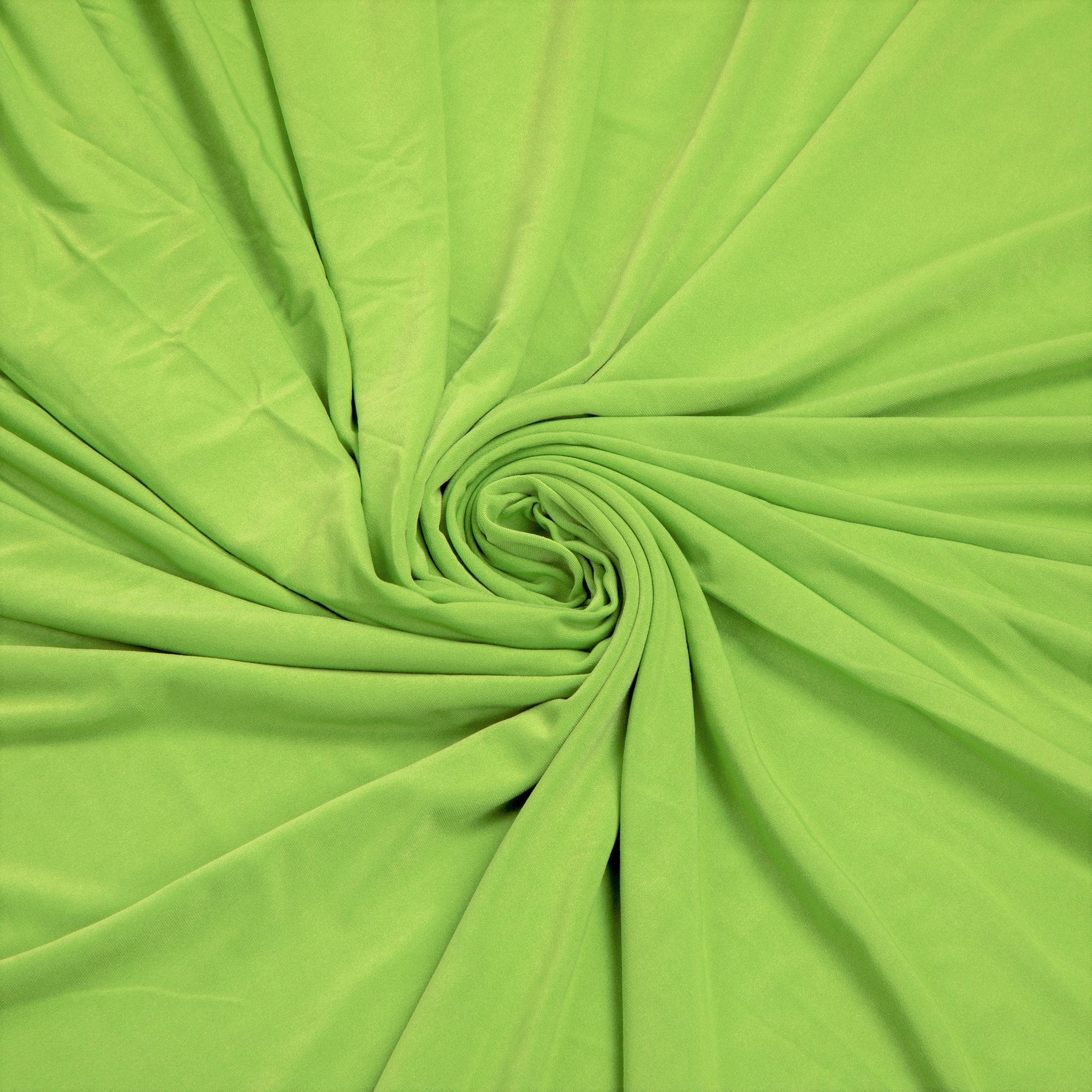 Spandex 4-way Stretch Backdrop Drape Curtain 12ft H x 60" W - Apple Green - Image 2