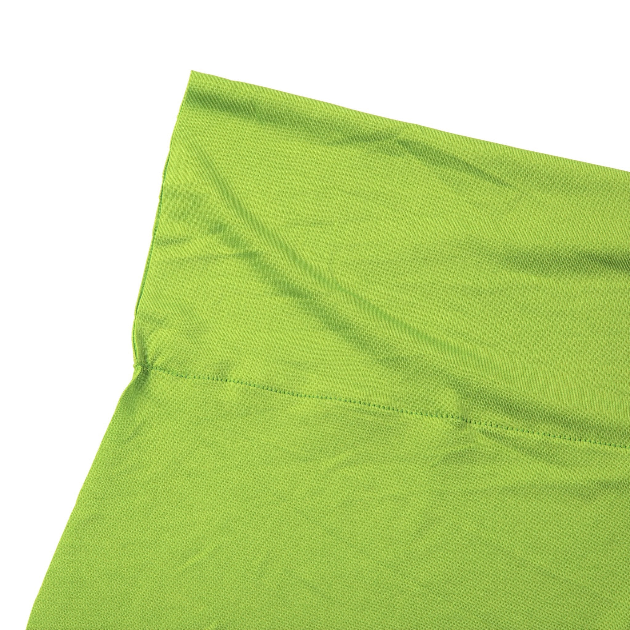 Spandex 4-way Stretch Backdrop Drape Curtain 12ft H x 60" W - Apple Green - Image 4