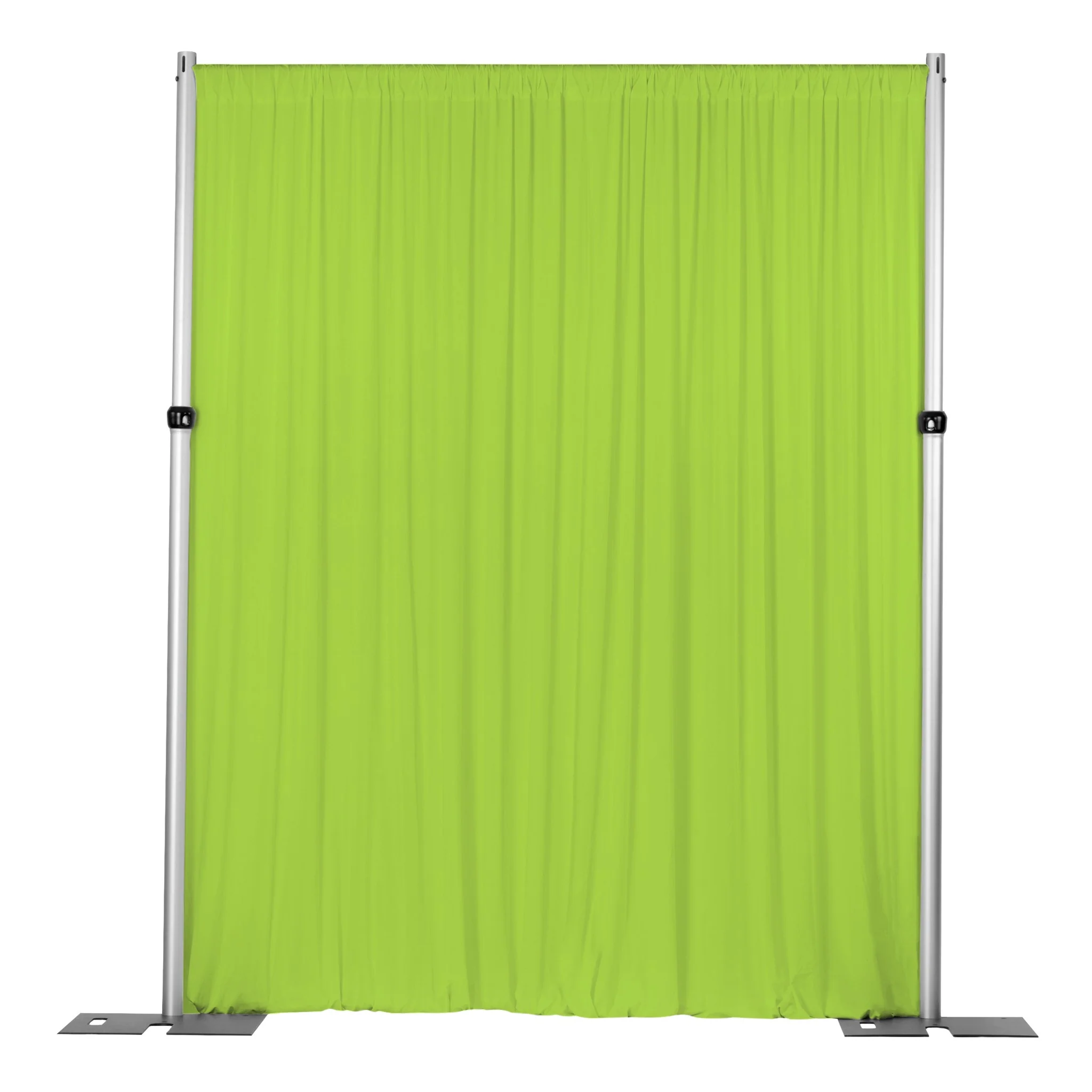 Spandex 4-way Stretch Backdrop Drape Curtain 12ft H x 60" W - Apple Green - Image 5