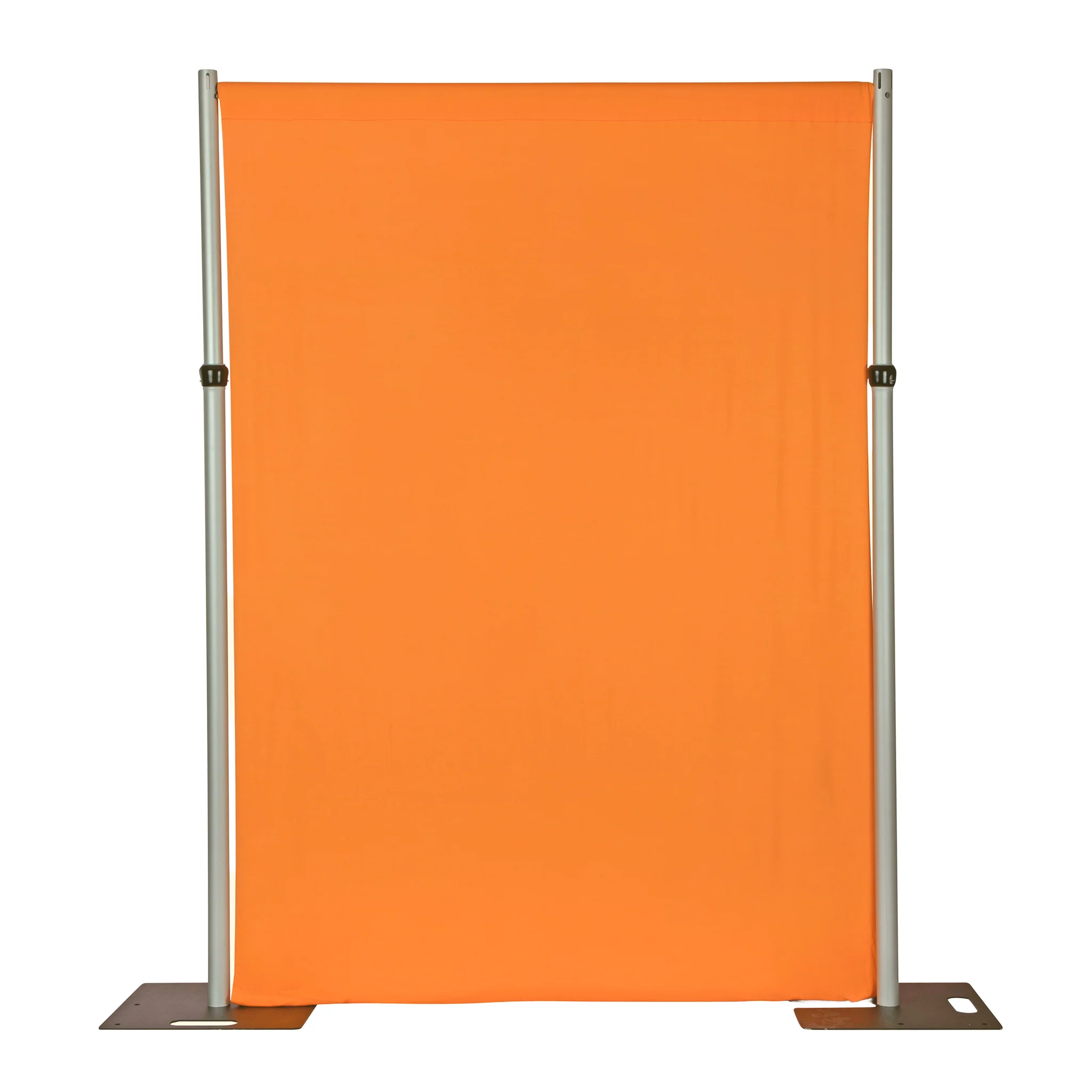 Spandex 4-way Stretch Backdrop Drape Curtain 12ft H x 60" W - Orange - Image 6