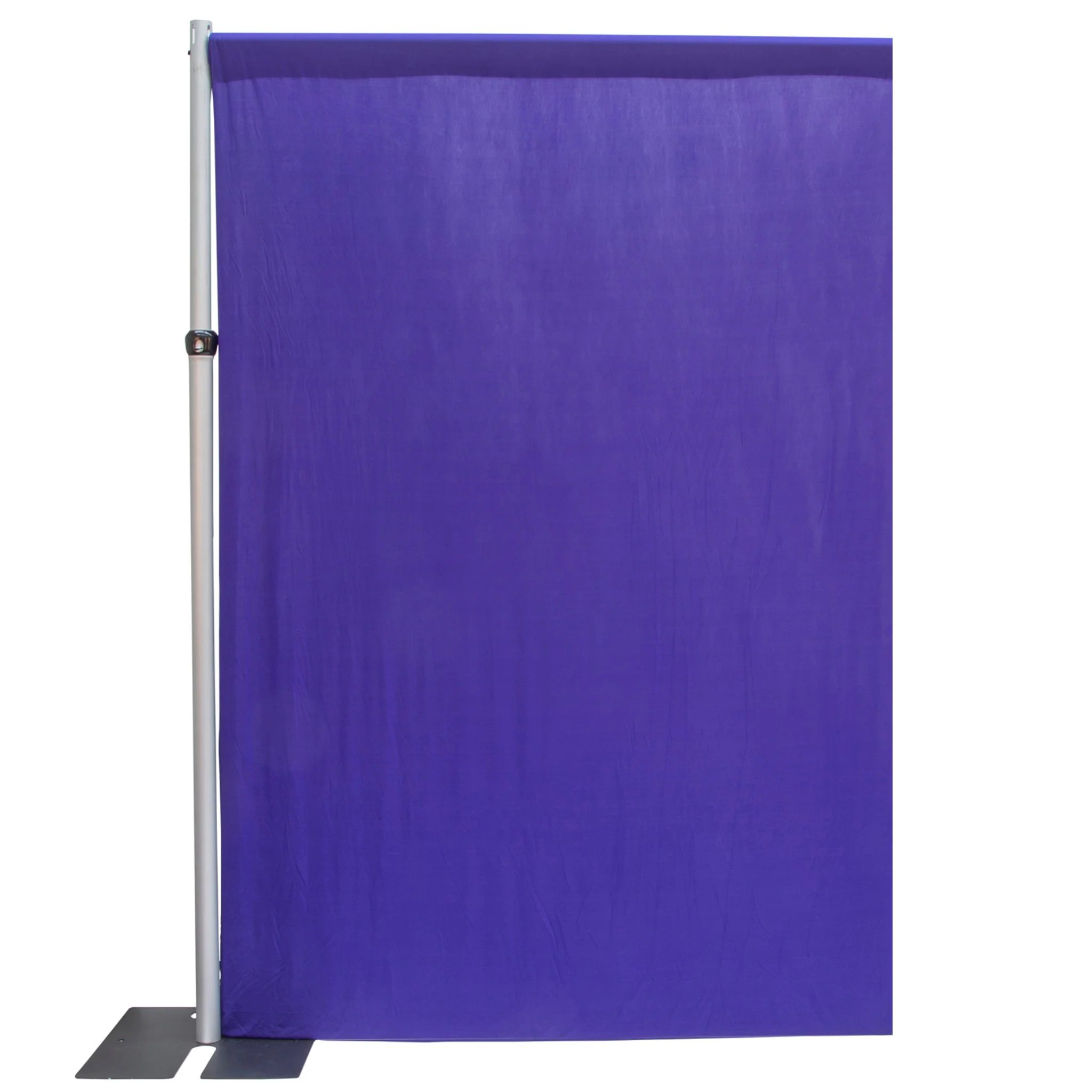 Spandex 4-way Stretch Backdrop Drape Curtain 12ft H x 60" W - Purple - Image 2