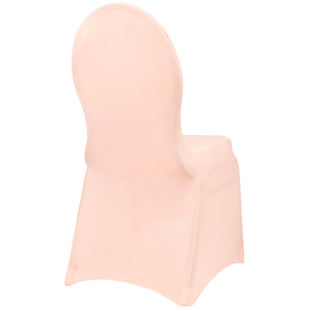 Spandex Banquet Chair Cover - Blush/Rose Gold - Image 2