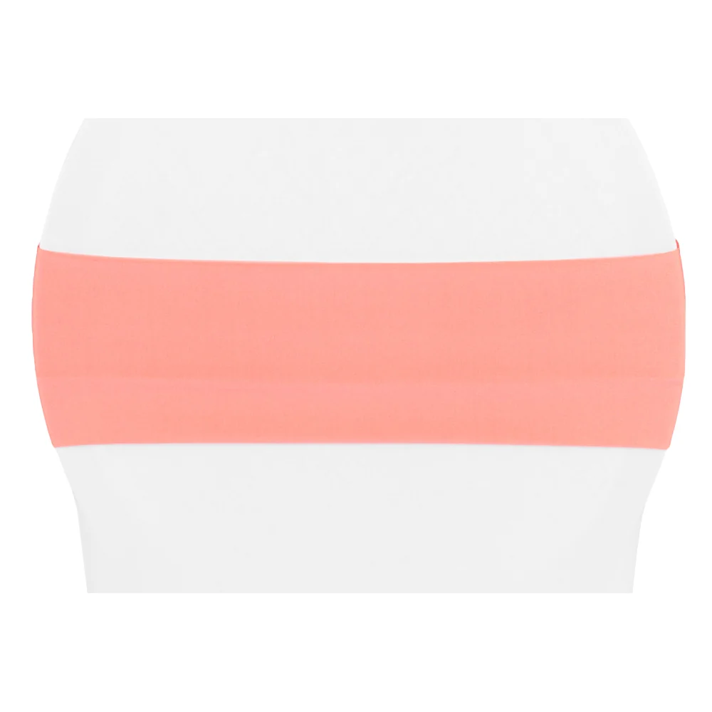 Spandex Chair Band - Coral