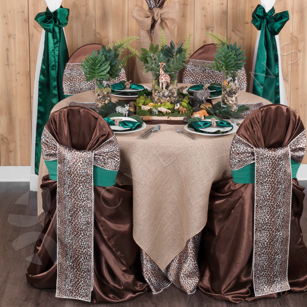 Spandex Chair Band - Emerald Green - Image 2