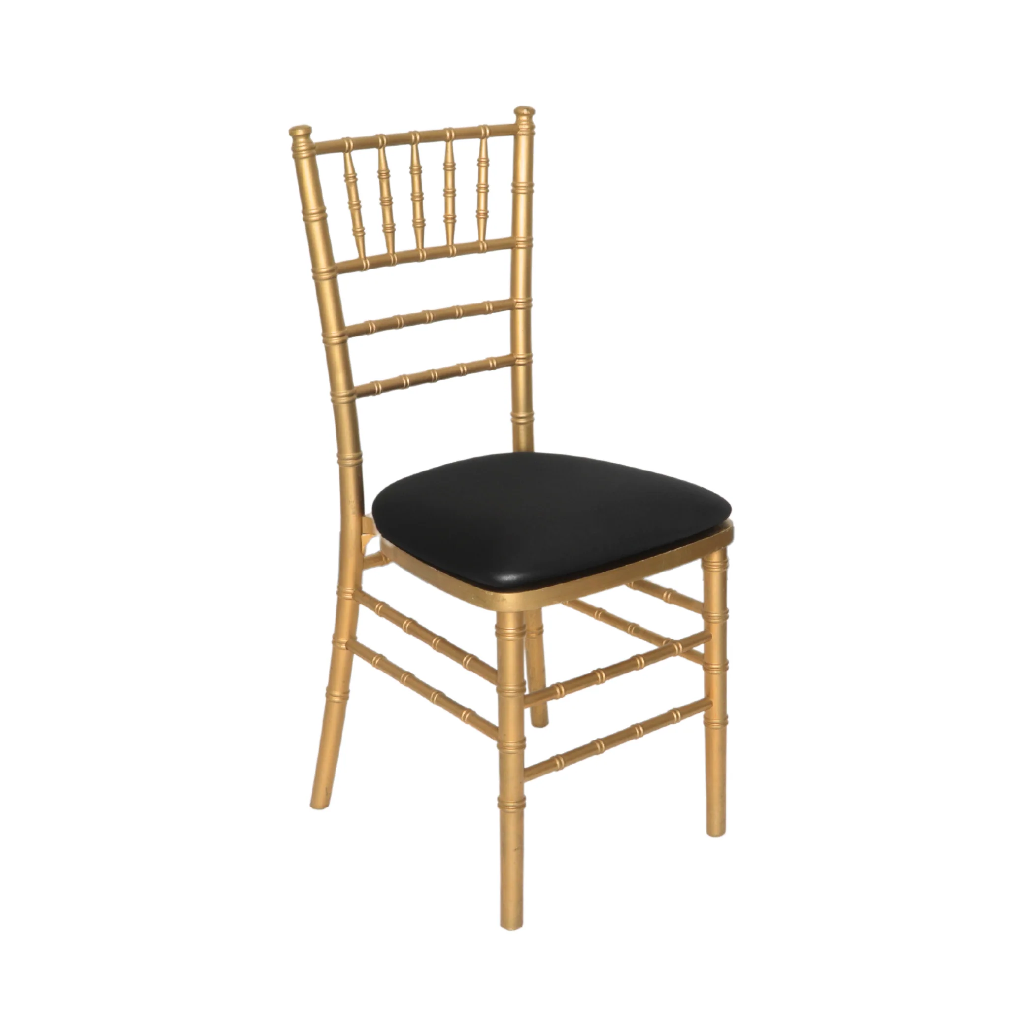 5 pcs/pk Spandex Chiavari Seat Pad Cover - Black