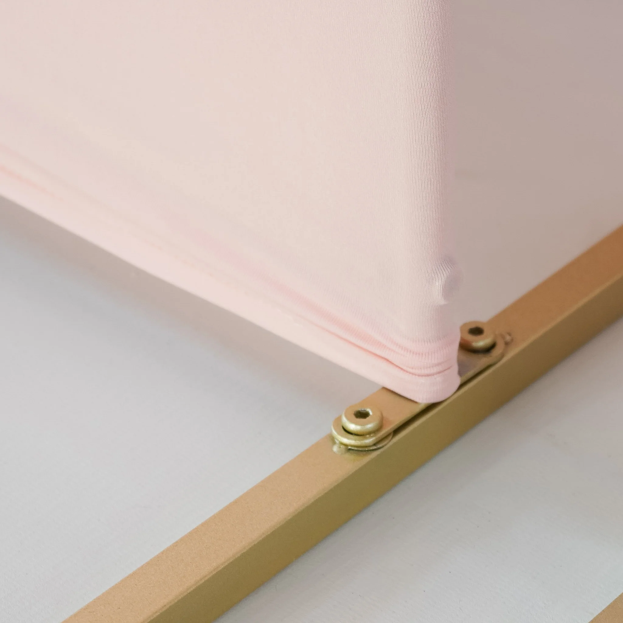 Spandex Covers for Trio Arch Frame Backdrop 3pc/set - Blush/Rose Gold - Image 6