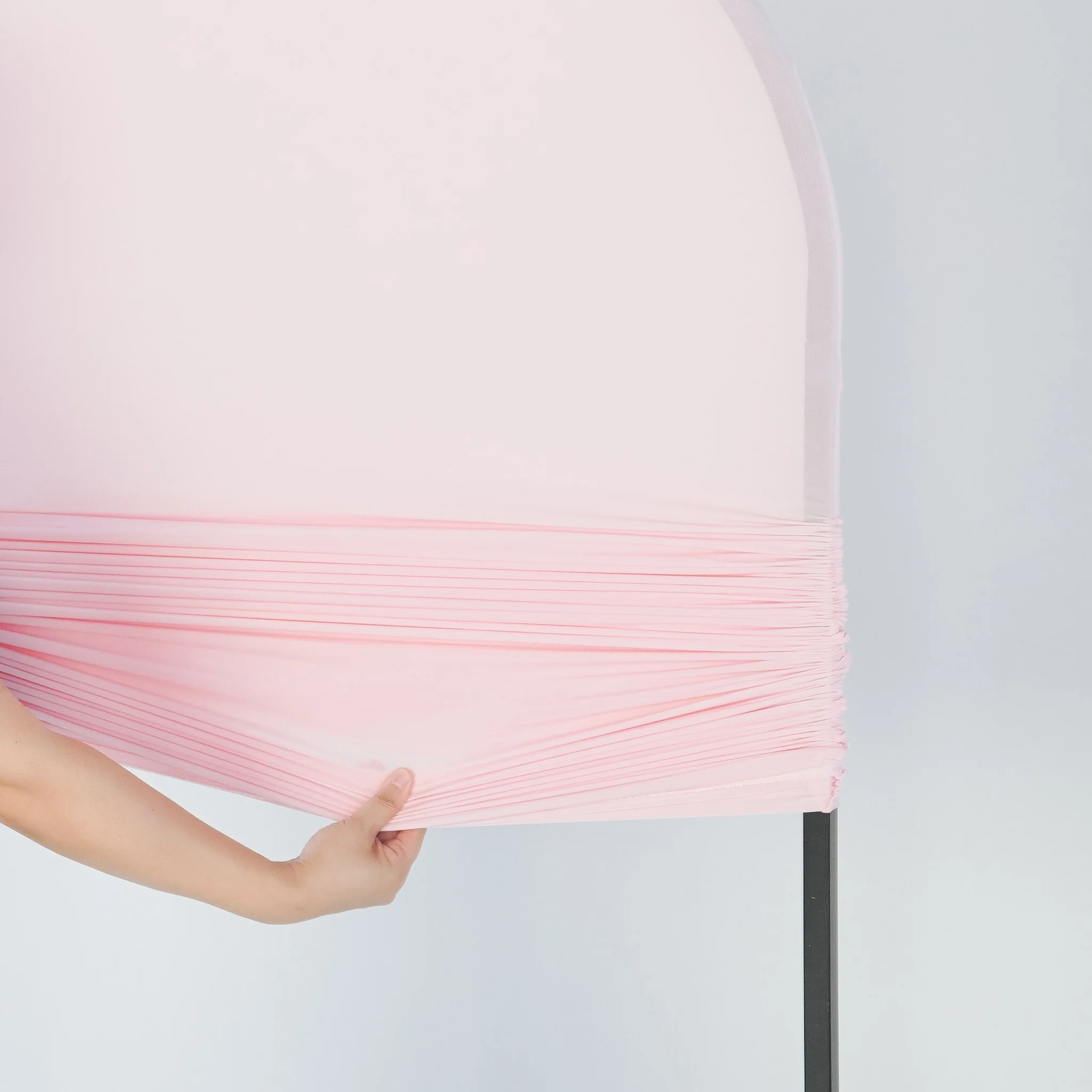 Spandex Covers for Trio Arch Frame Backdrop 3pc/set - Pink - Image 3