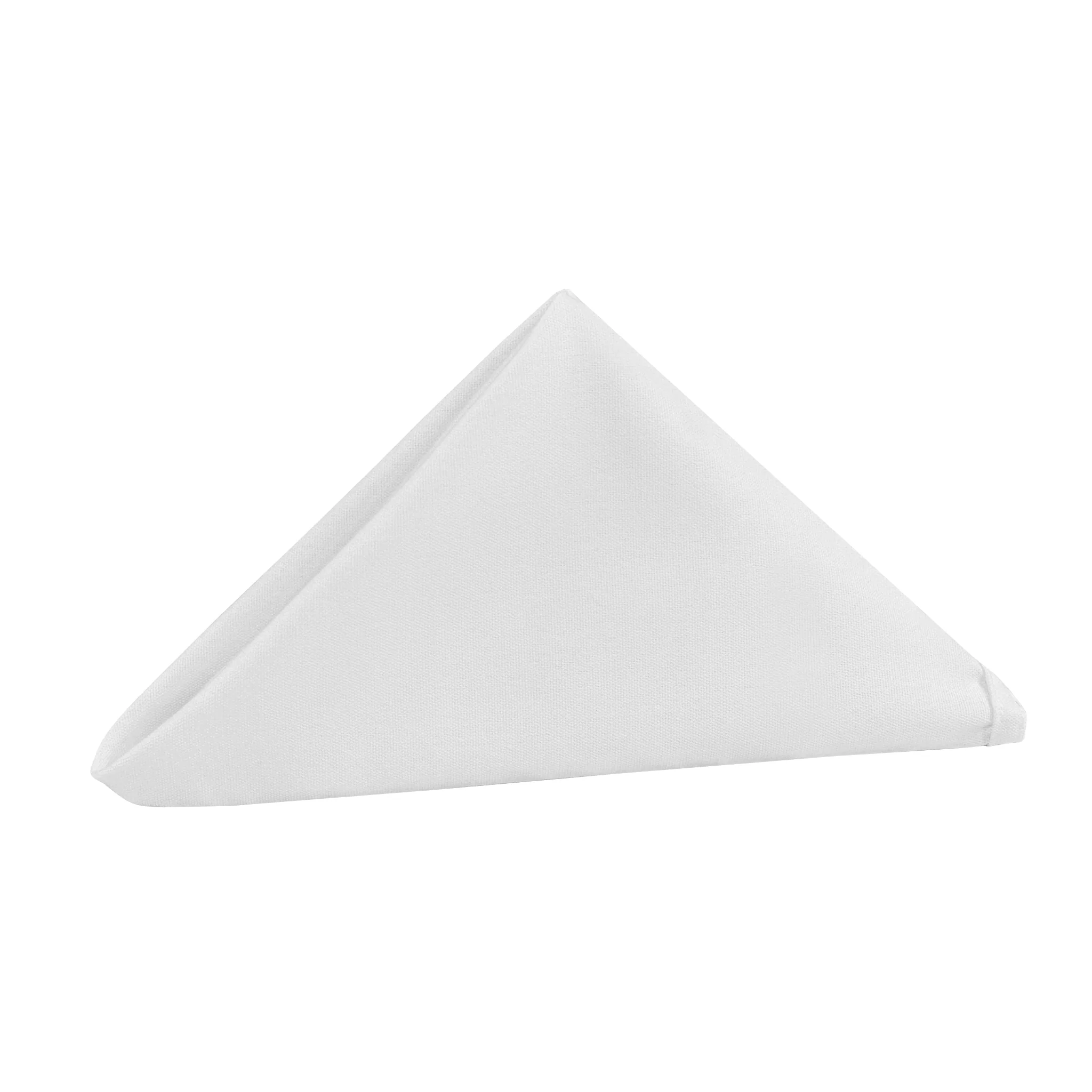 5 pcs/pk Premium Spun Polyester Napkin 20"x20" - White