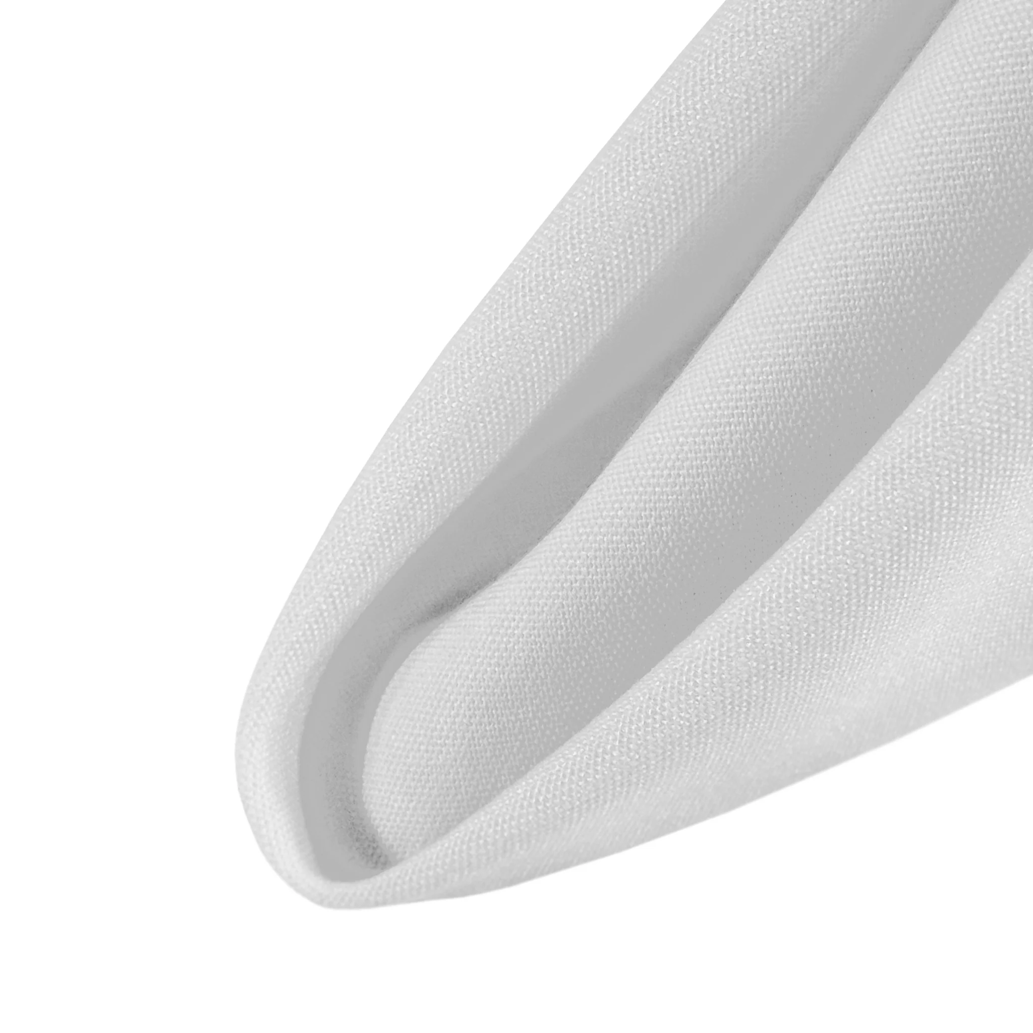 5 pcs/pk Premium Spun Polyester Napkin 20"x20" - White - Image 6