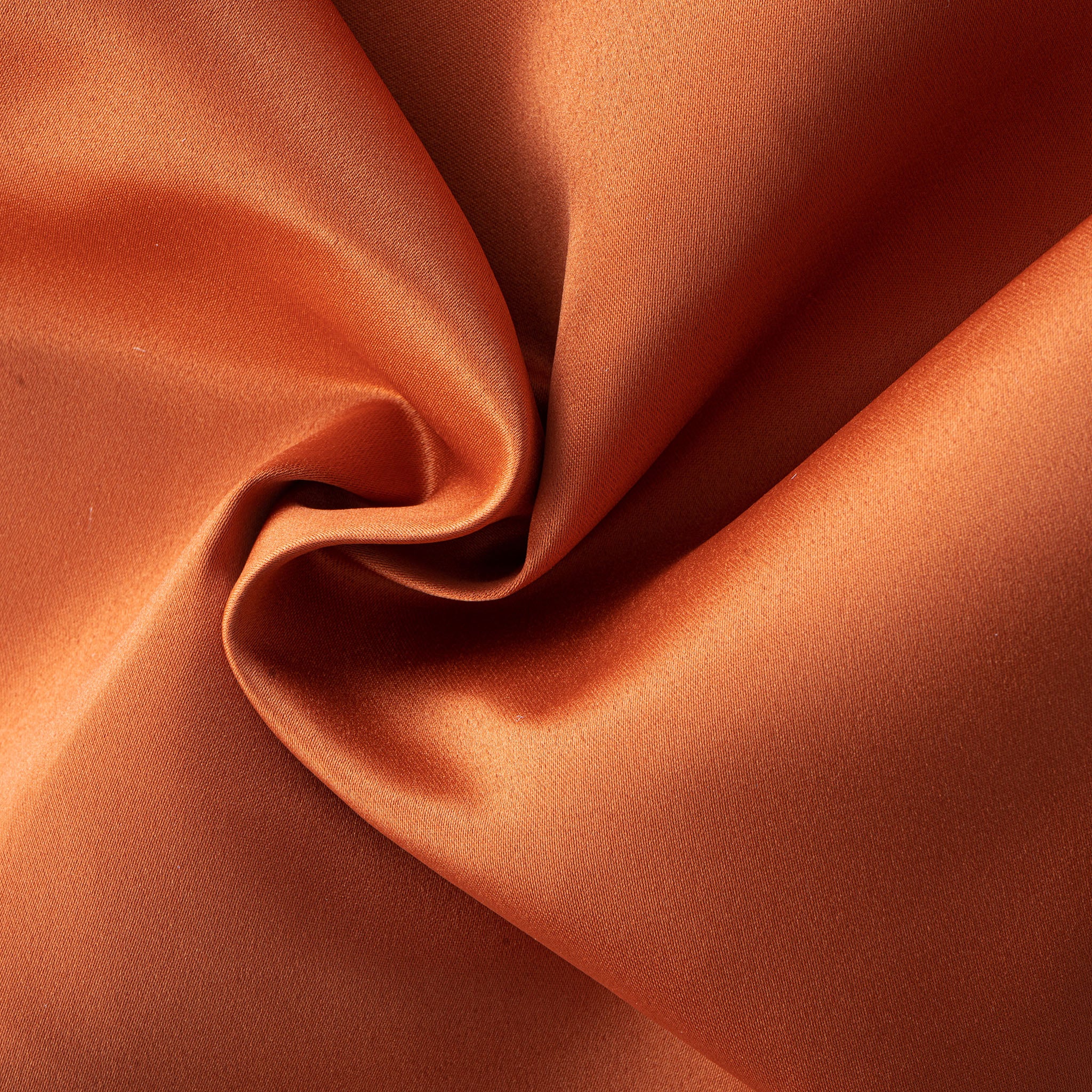 Square 72" Satin Table Overlay - Terracotta - Image 2