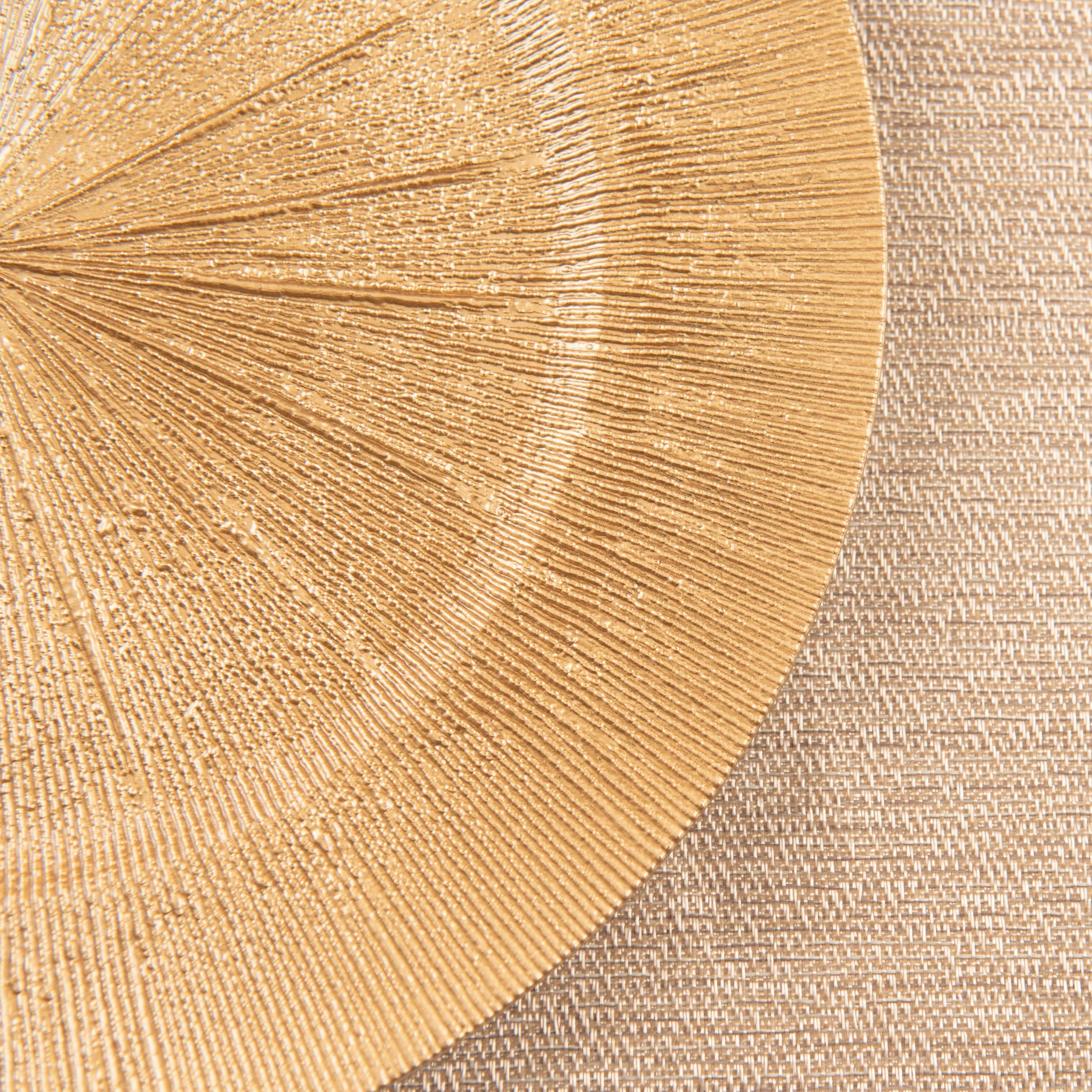 Sunray Acrylic Charger Plate - Gold - Image 4