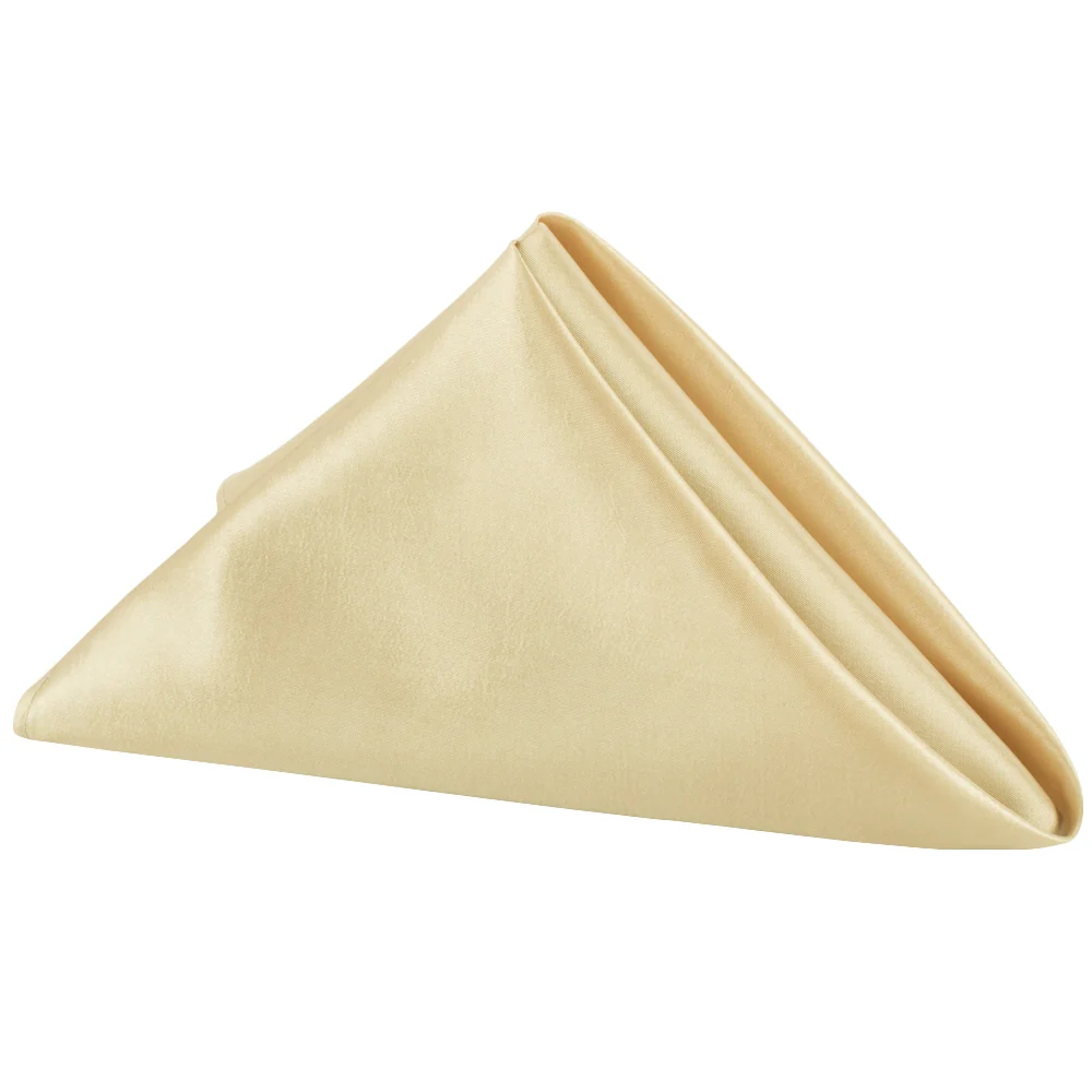 Taffeta Napkin 20"x20" - Champagne