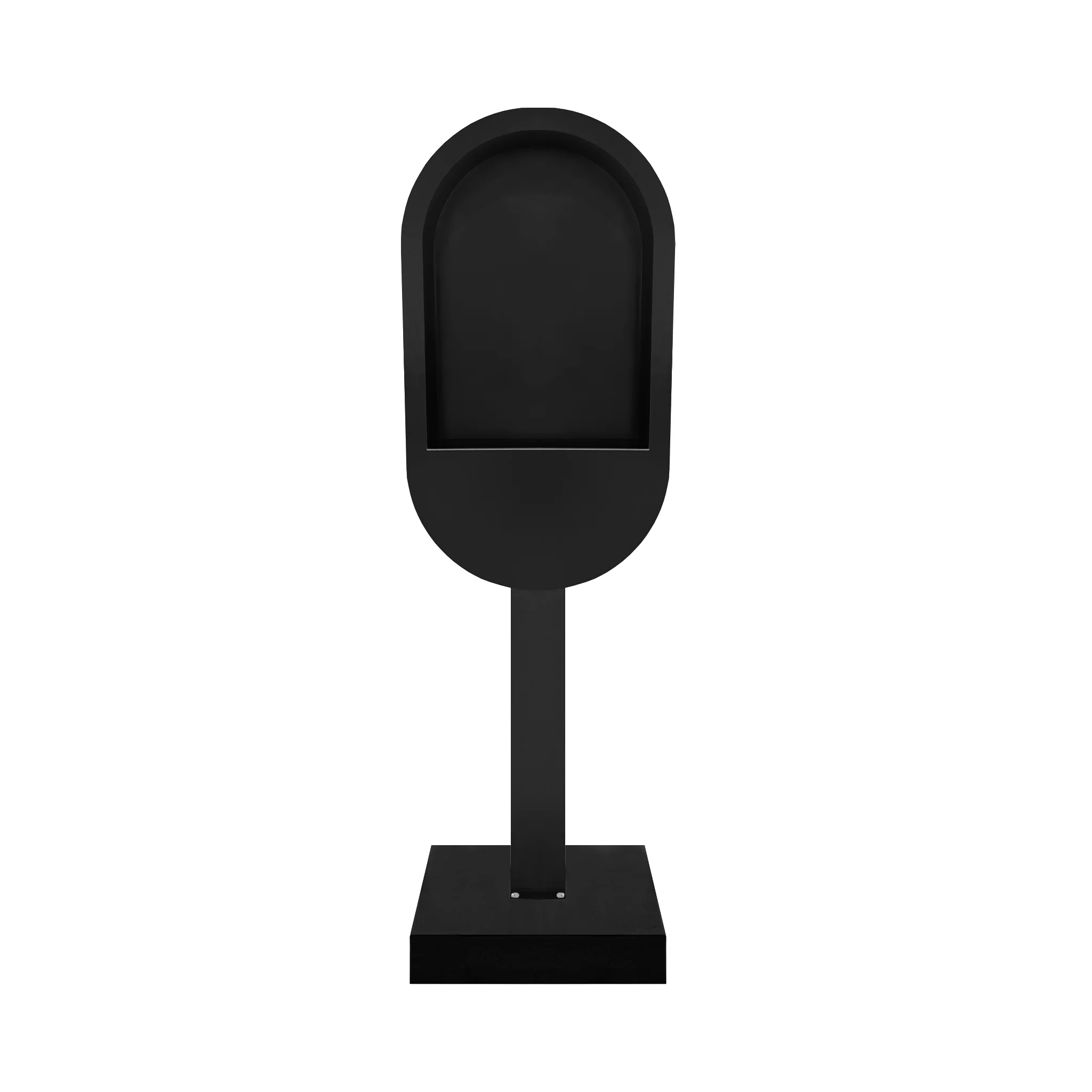 Telephone/Guestbook Booth Prop Display Stand - Black - Image 2