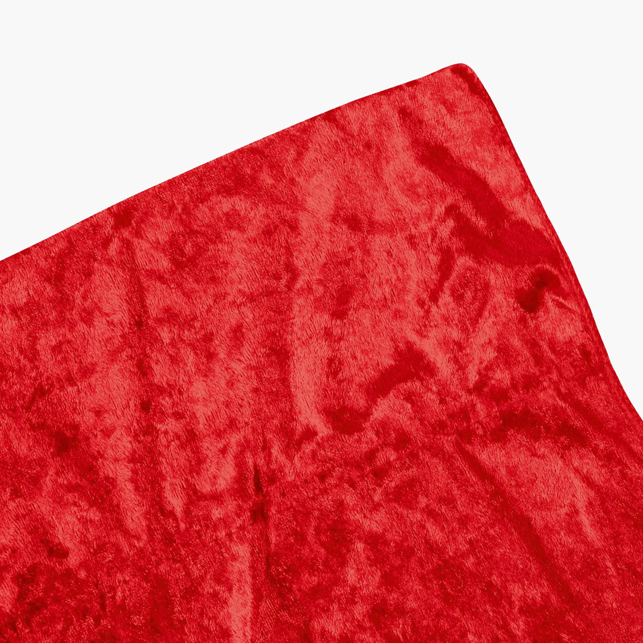 Velvet 18ft H x 52" W Drape/Backdrop Curtain Panel - Red - Image 2
