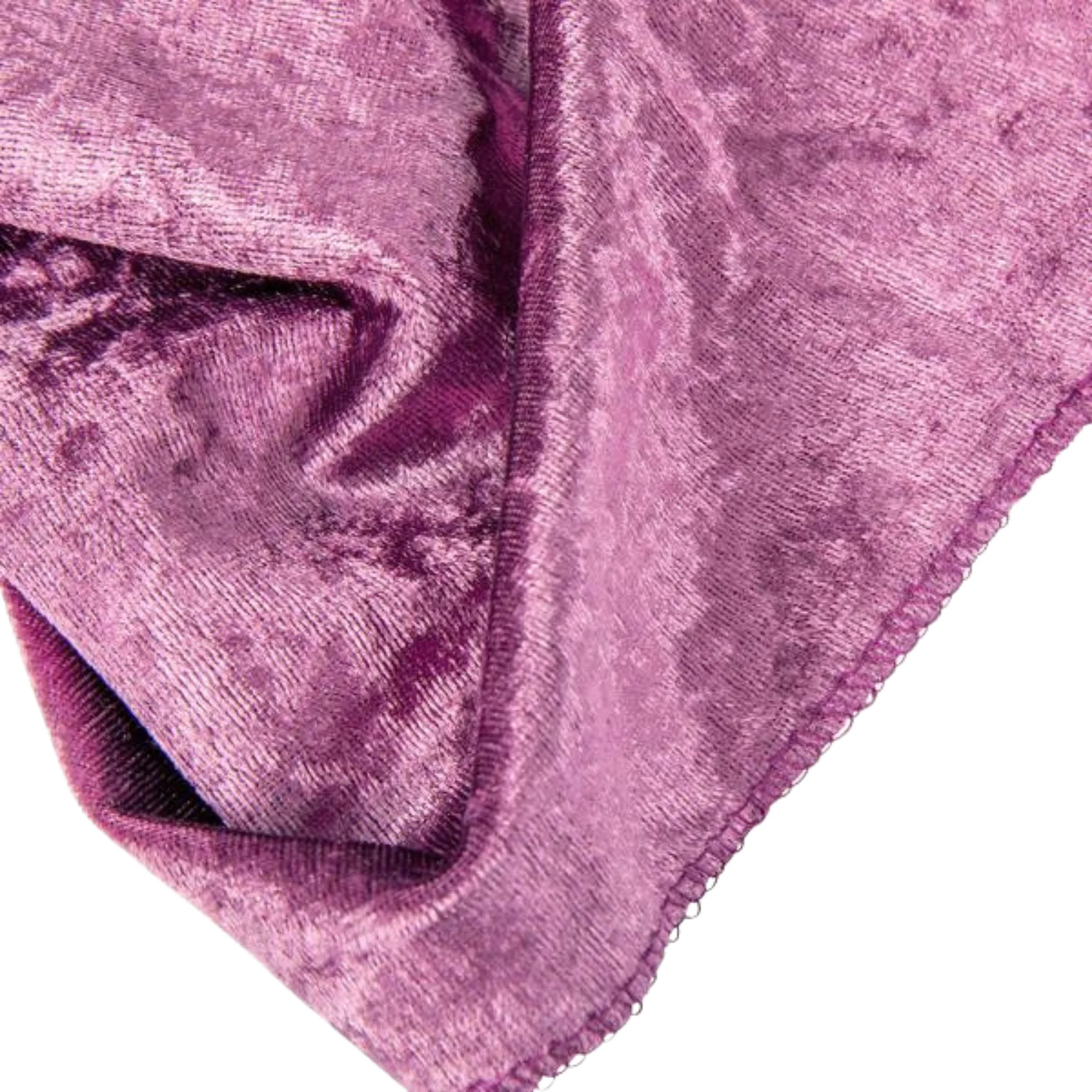 Velvet 18ft H x 52" W Drape/Backdrop Curtain Panel - Violet - Image 5