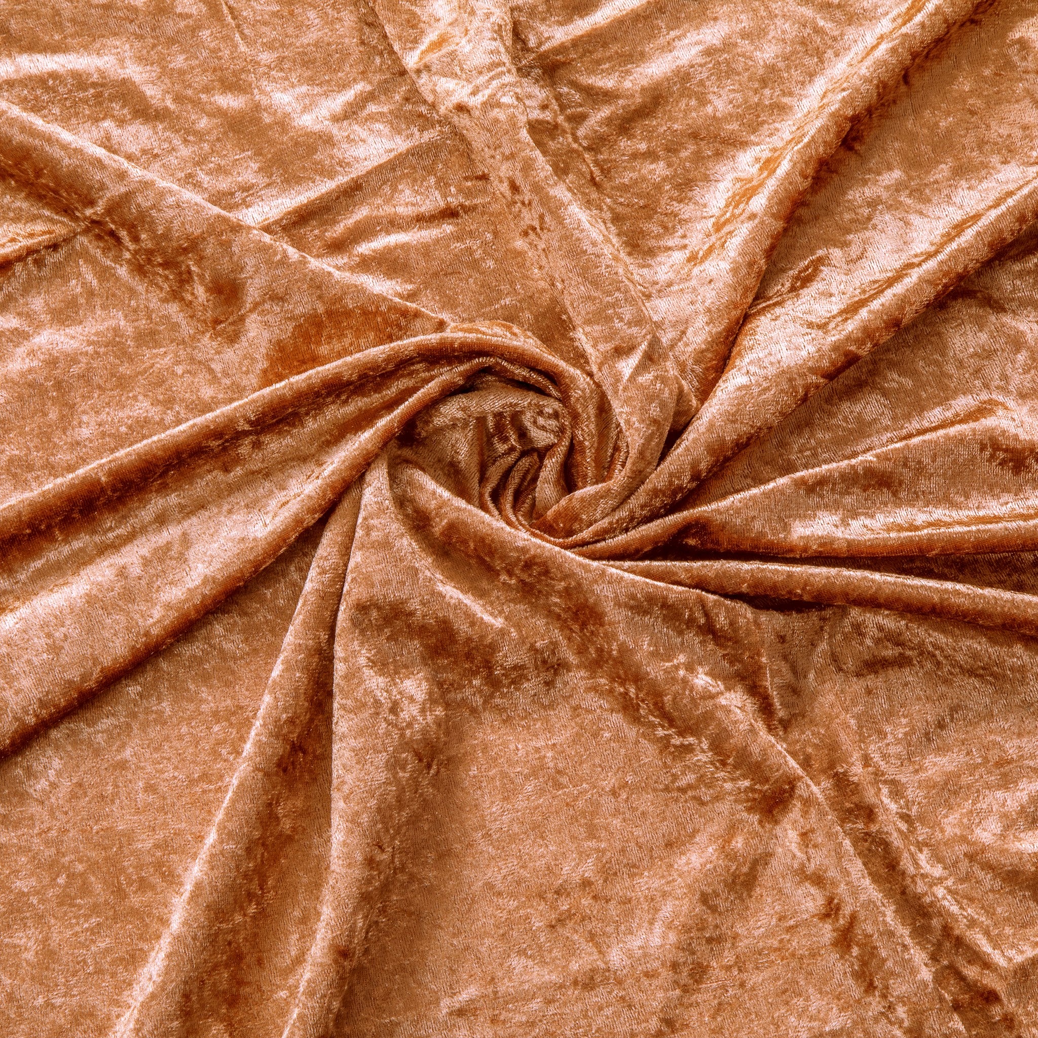 Velvet 90"x156" Rectangular Tablecloth - Terracotta - Image 4