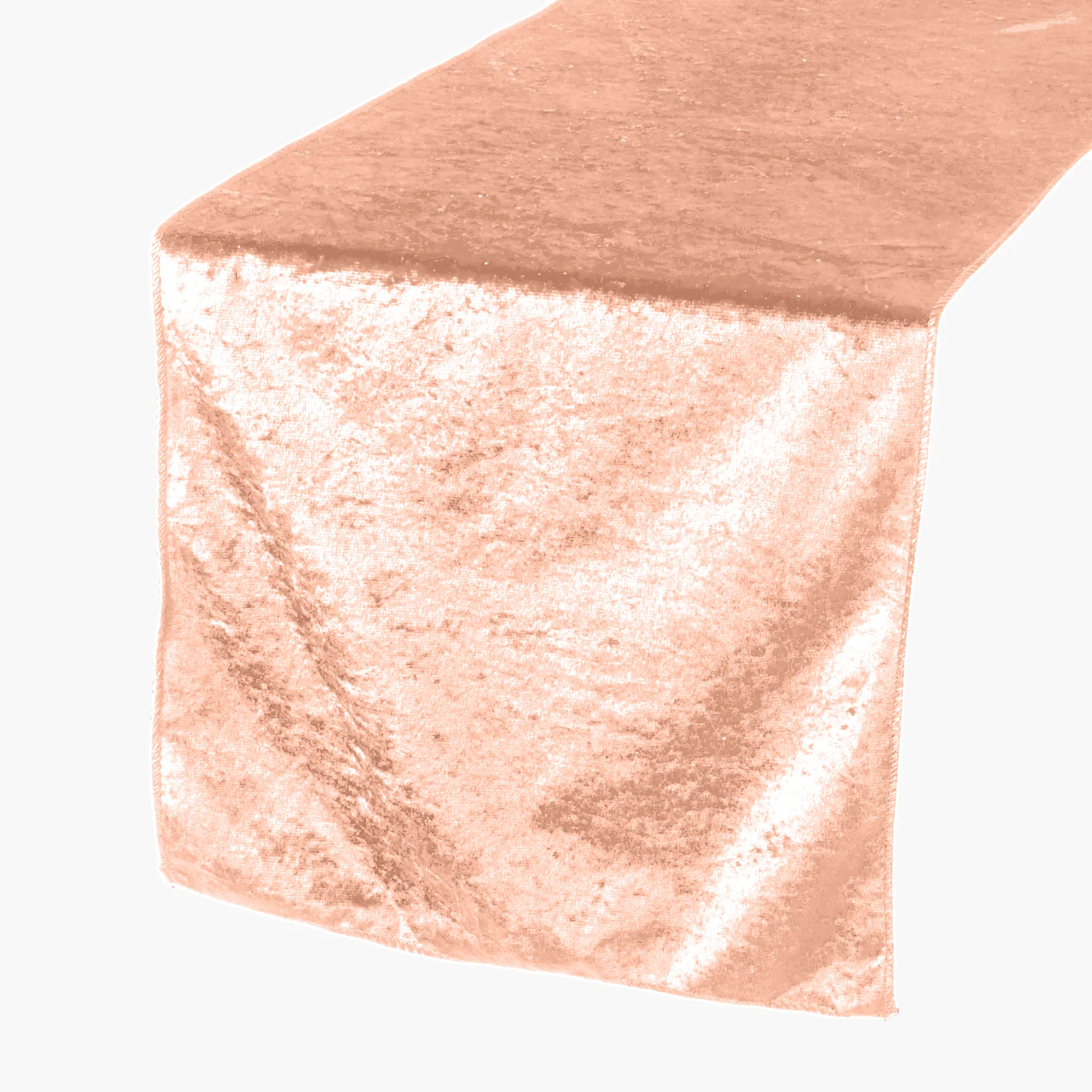 Velvet Table Runner - Peach - Image 3