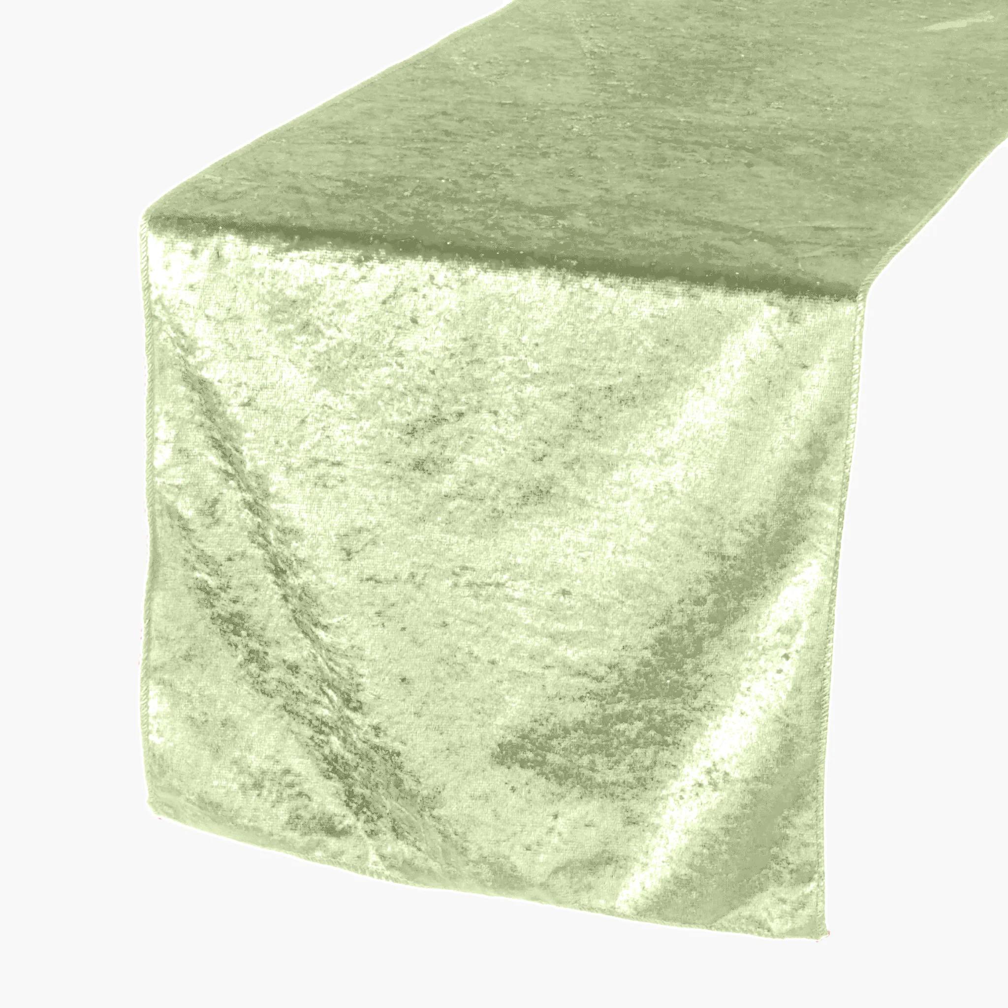 Velvet Table Runner - Sage Green - Image 3