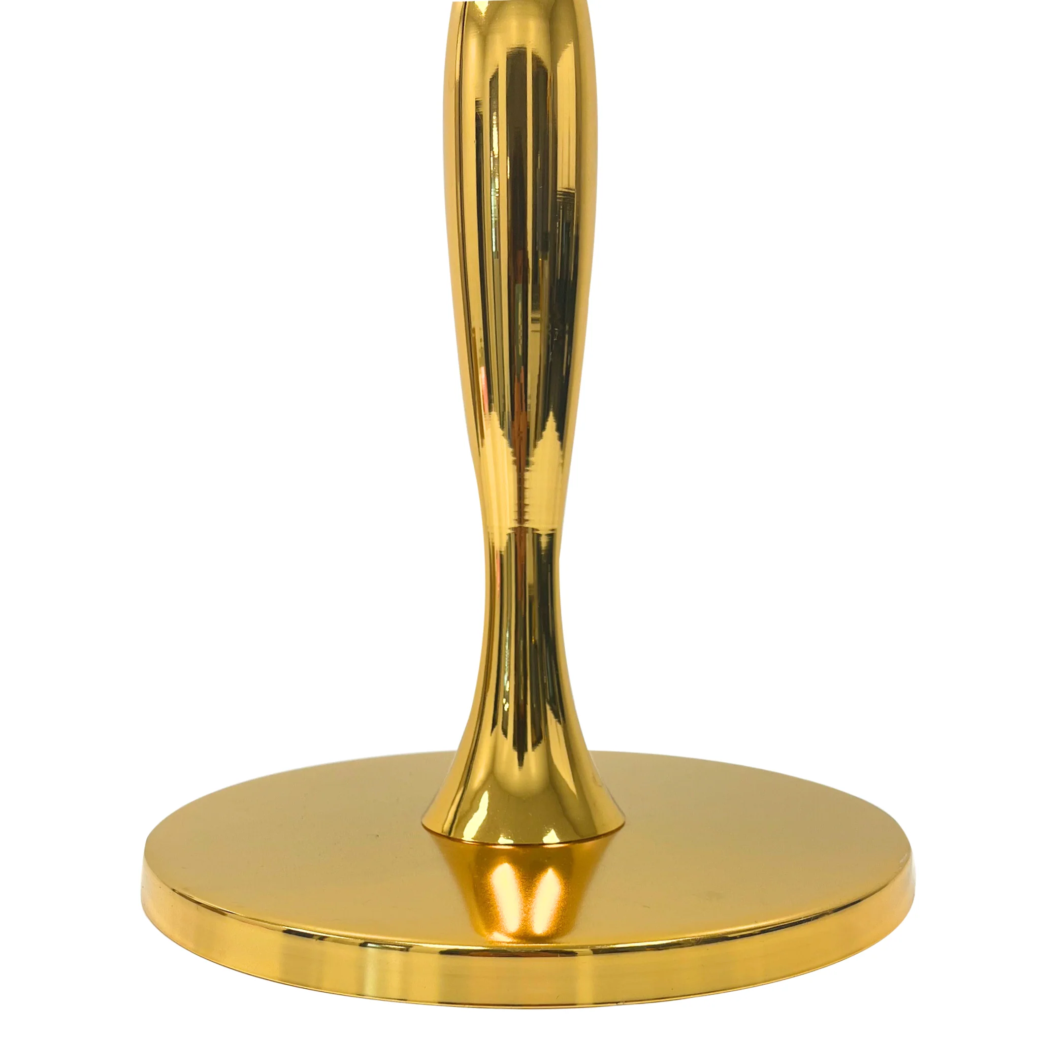 Vintage Floral Centerpiece Stand - Gold - Image 3