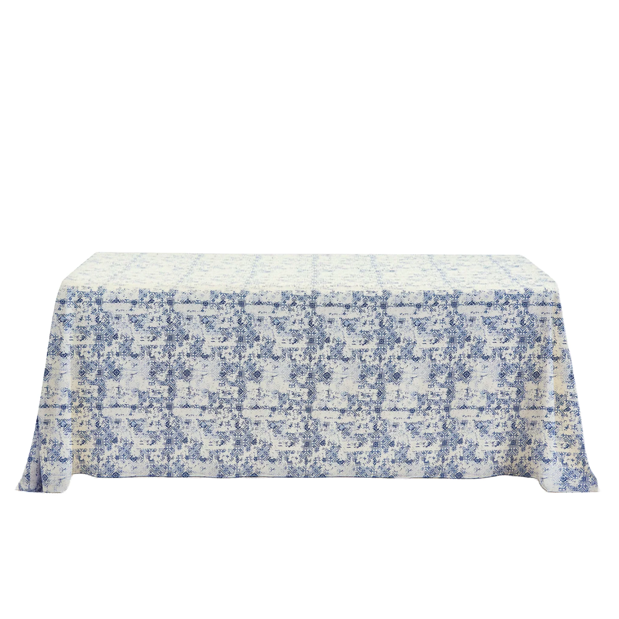 Vintage Mediterranean King 108"x156" Rectangular Tablecloth