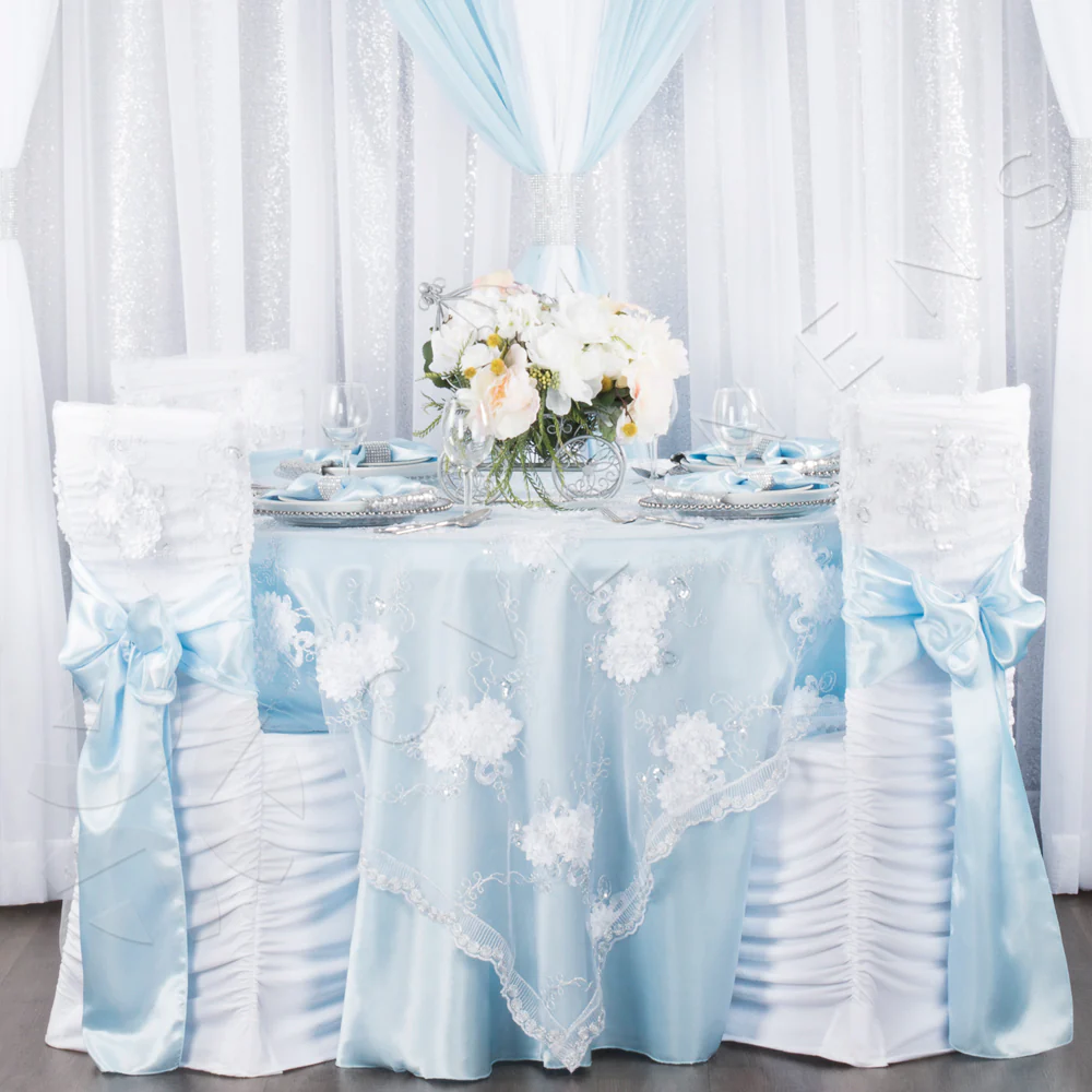 Vintage Veil Chiavari Chair Full Back Cover - White - Image 2