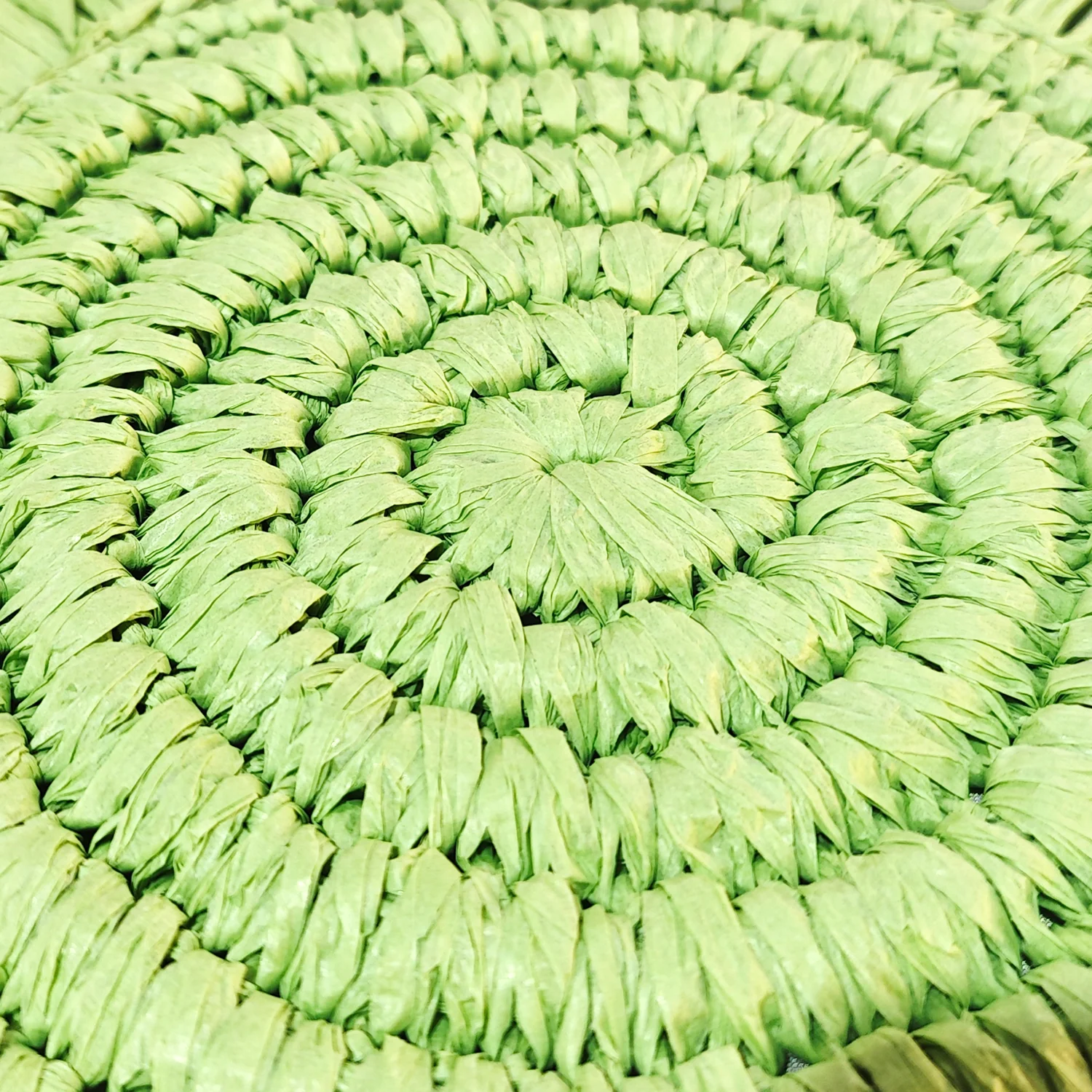 4pc/set Woven Fringe 15" Placemats - Sage Green - Image 5